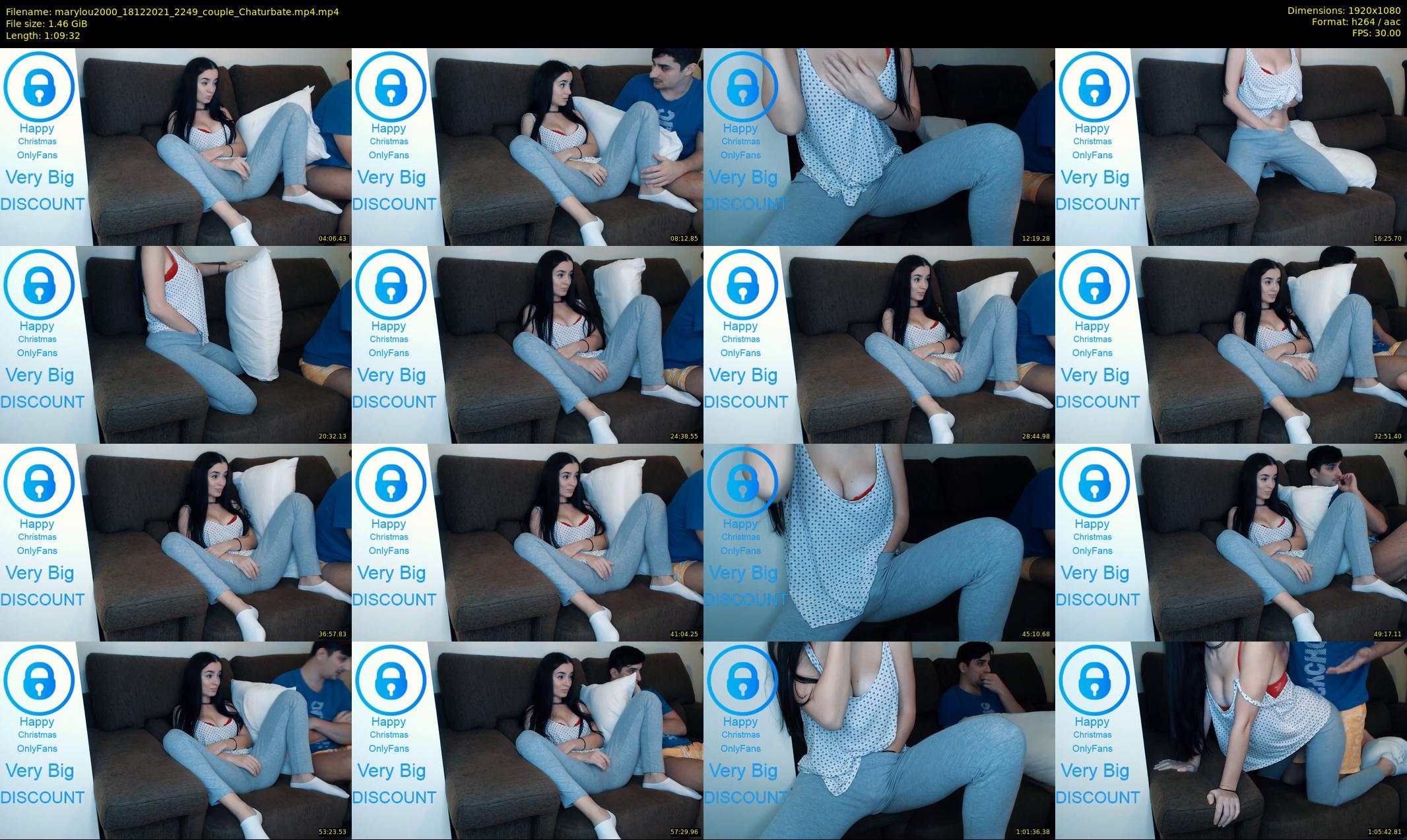 marylou2000 — 70 minute Chaturbate couple cam show recording, 1080p, Dec 18, 2021