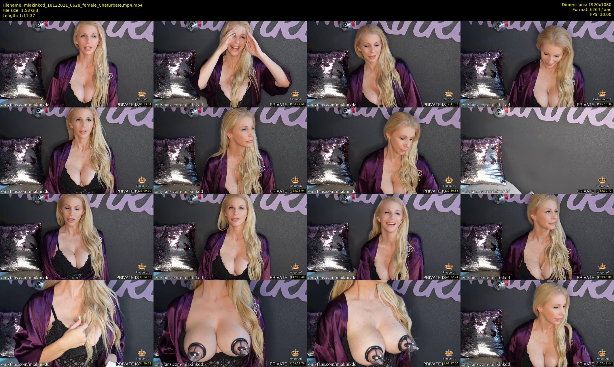 miakinkdd — 72 minute Chaturbate female cam show recording, 1080p, Dec 18, 2021
