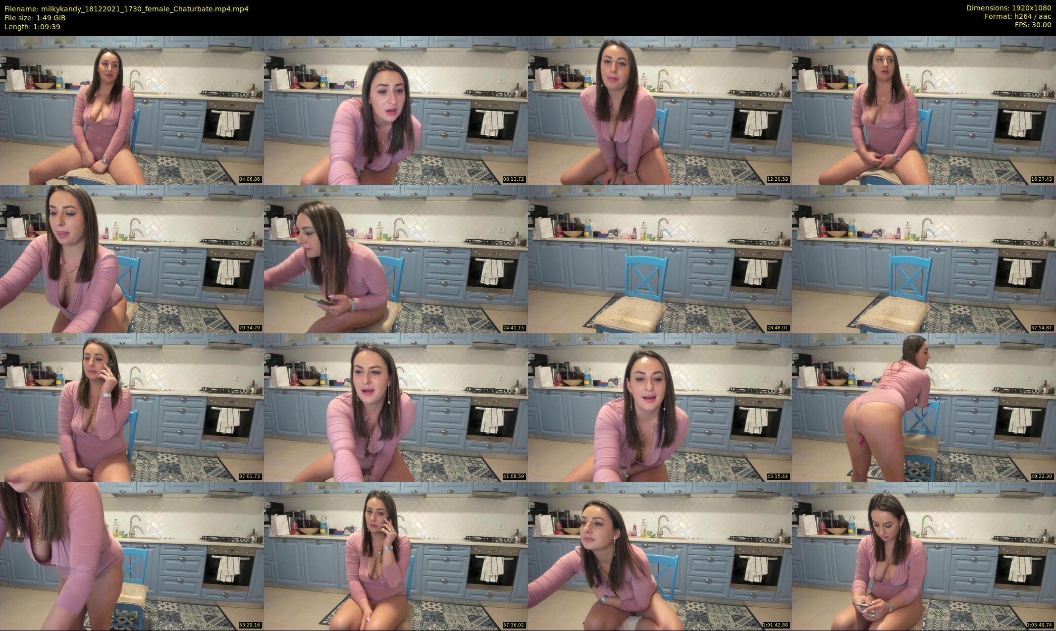 milkykandy — 70 minute Chaturbate female cam show recording, 1080p, Dec 18, 2021
