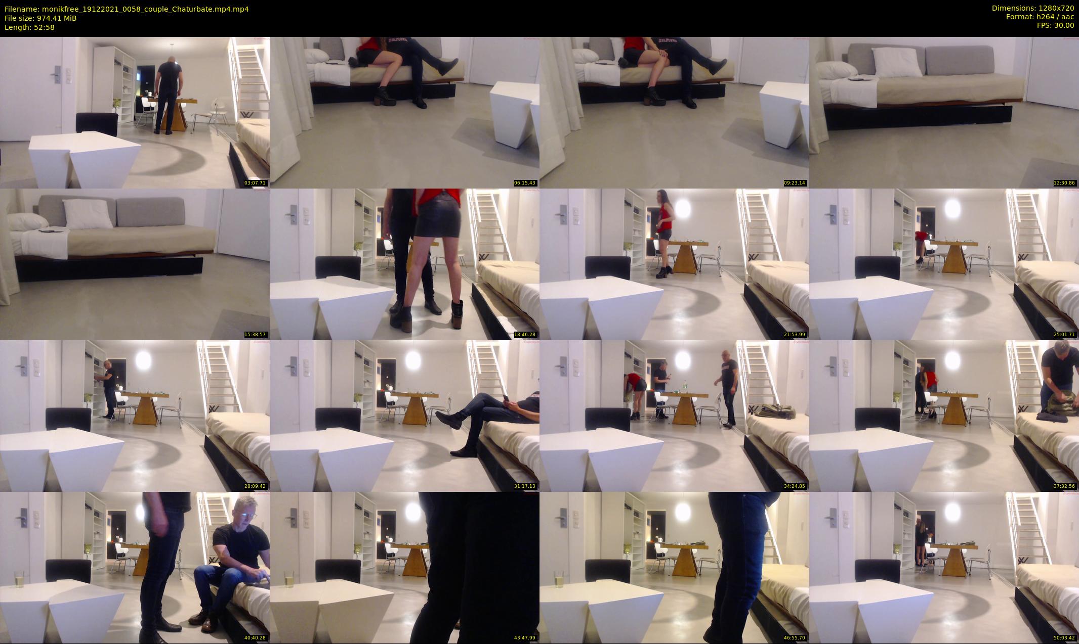 monikfree — 53 minute Chaturbate couple cam show recording, 720p, Dec 19, 2021