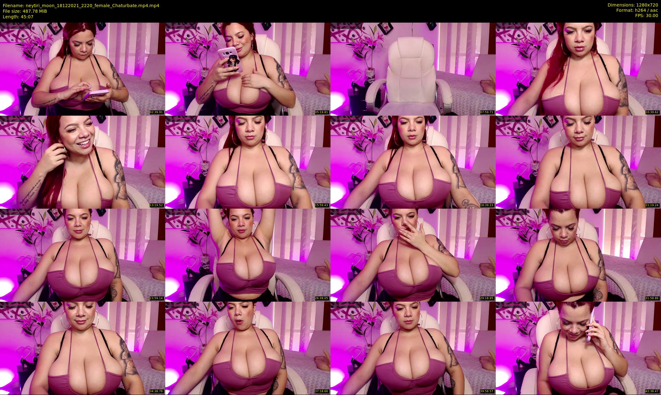 neytiri_moon — 46 minute Chaturbate female cam show recording, 720p, Dec 18, 2021