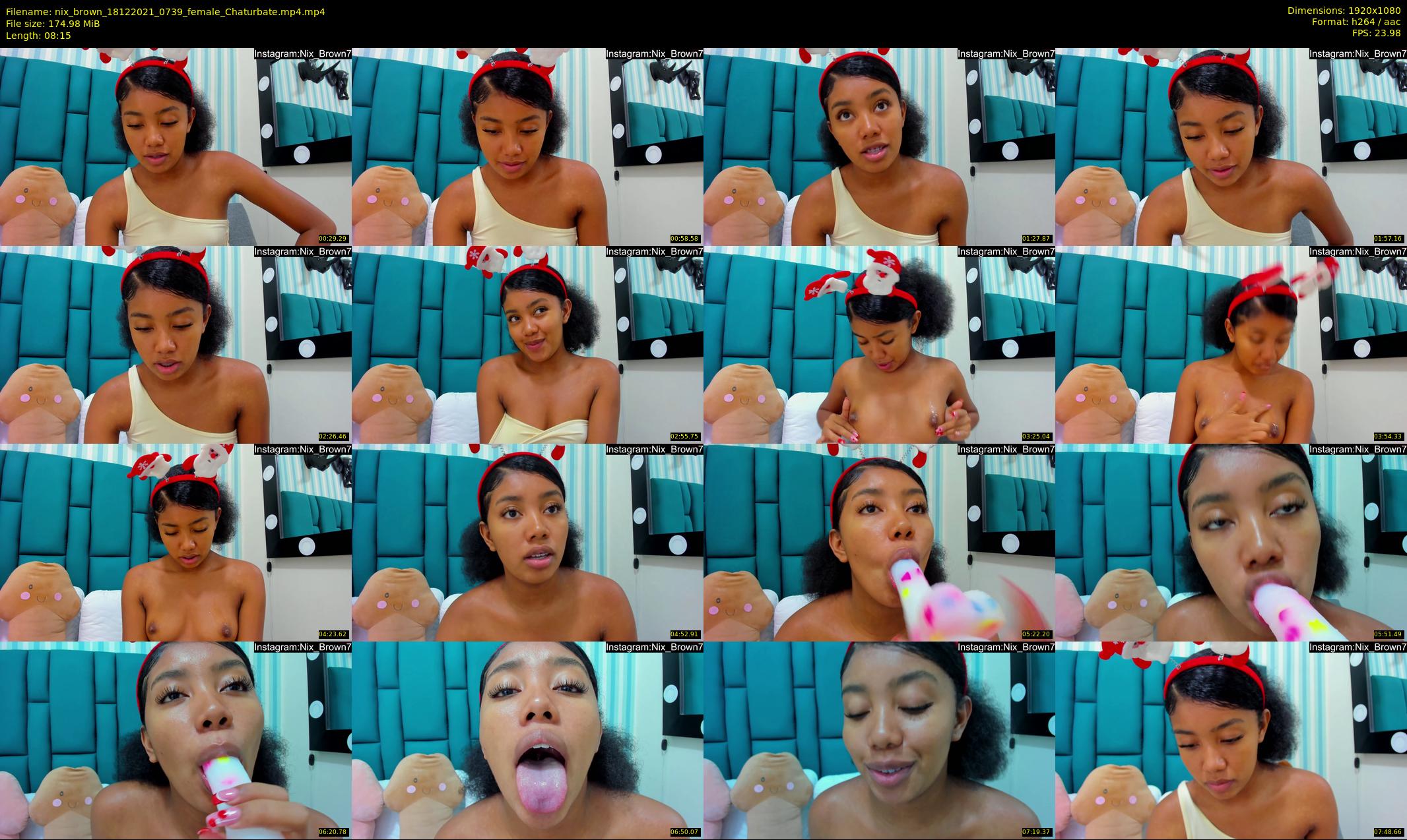 nix_brown — 9 minute Chaturbate female cam show recording, 1080p, Dec 18, 2021
