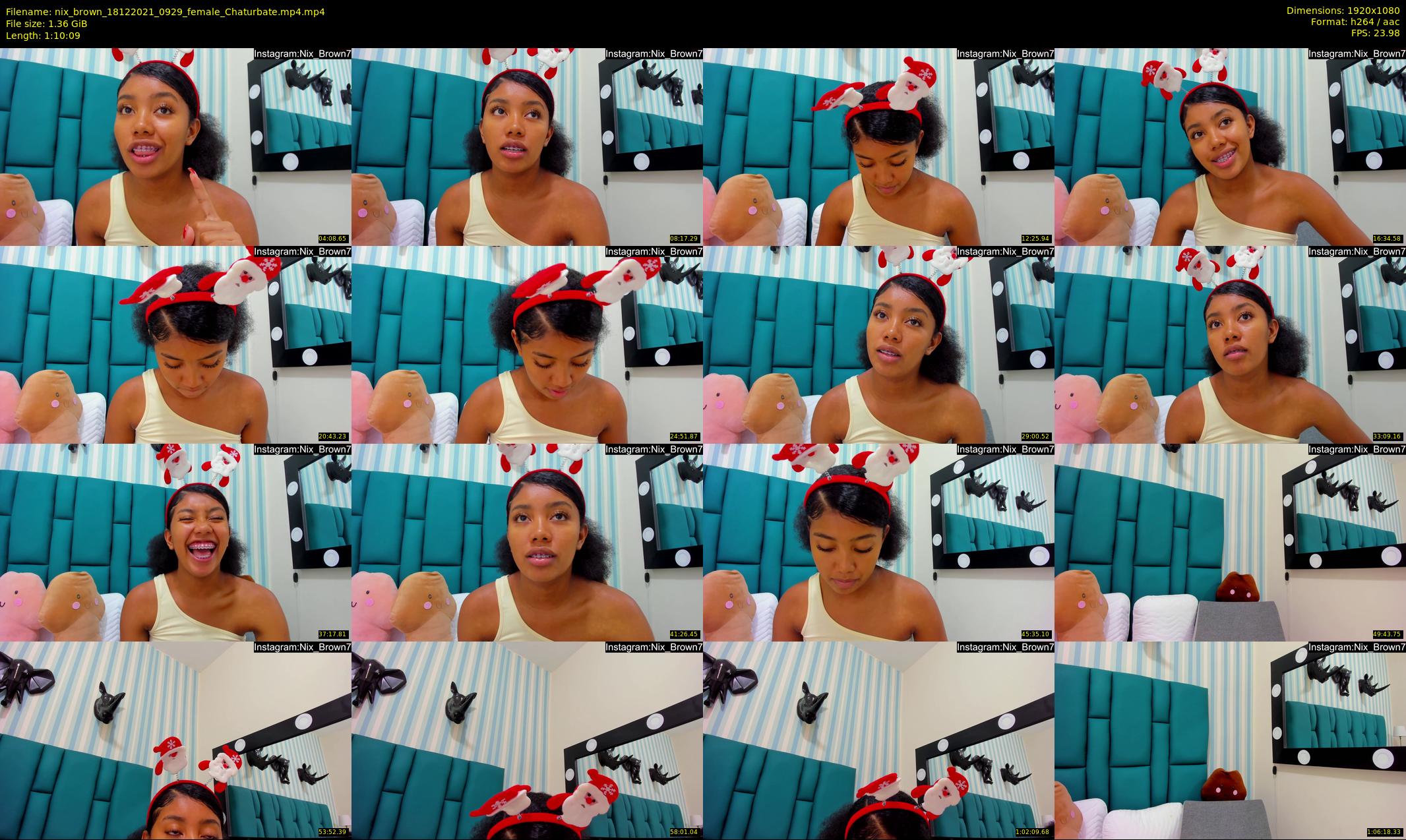 nix_brown — 71 minute Chaturbate female cam show recording, 1080p, Dec 18, 2021