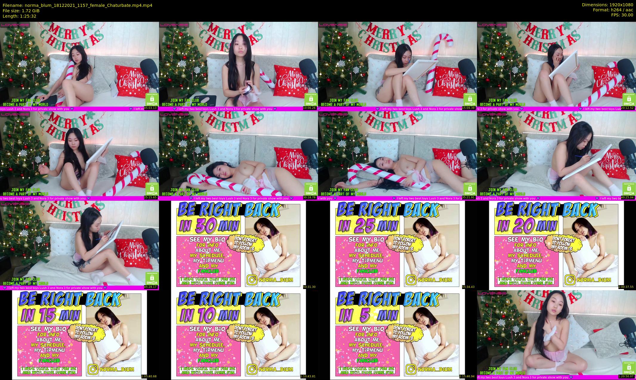 norma_blum — 86 minute Chaturbate female cam show recording, 1080p, Dec 18, 2021