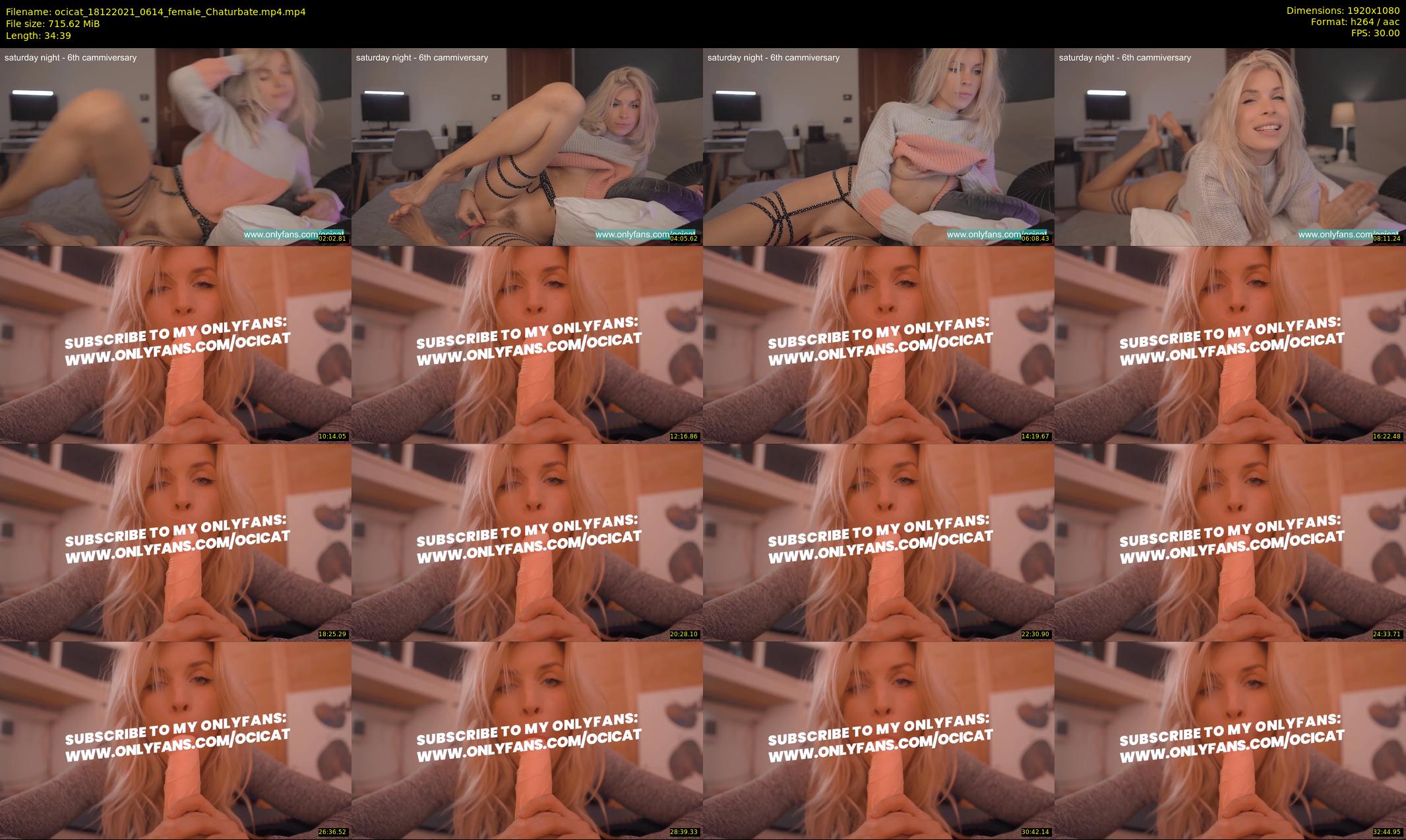ocicat — 35 minute Chaturbate female cam show recording, 1080p, Dec 18, 2021