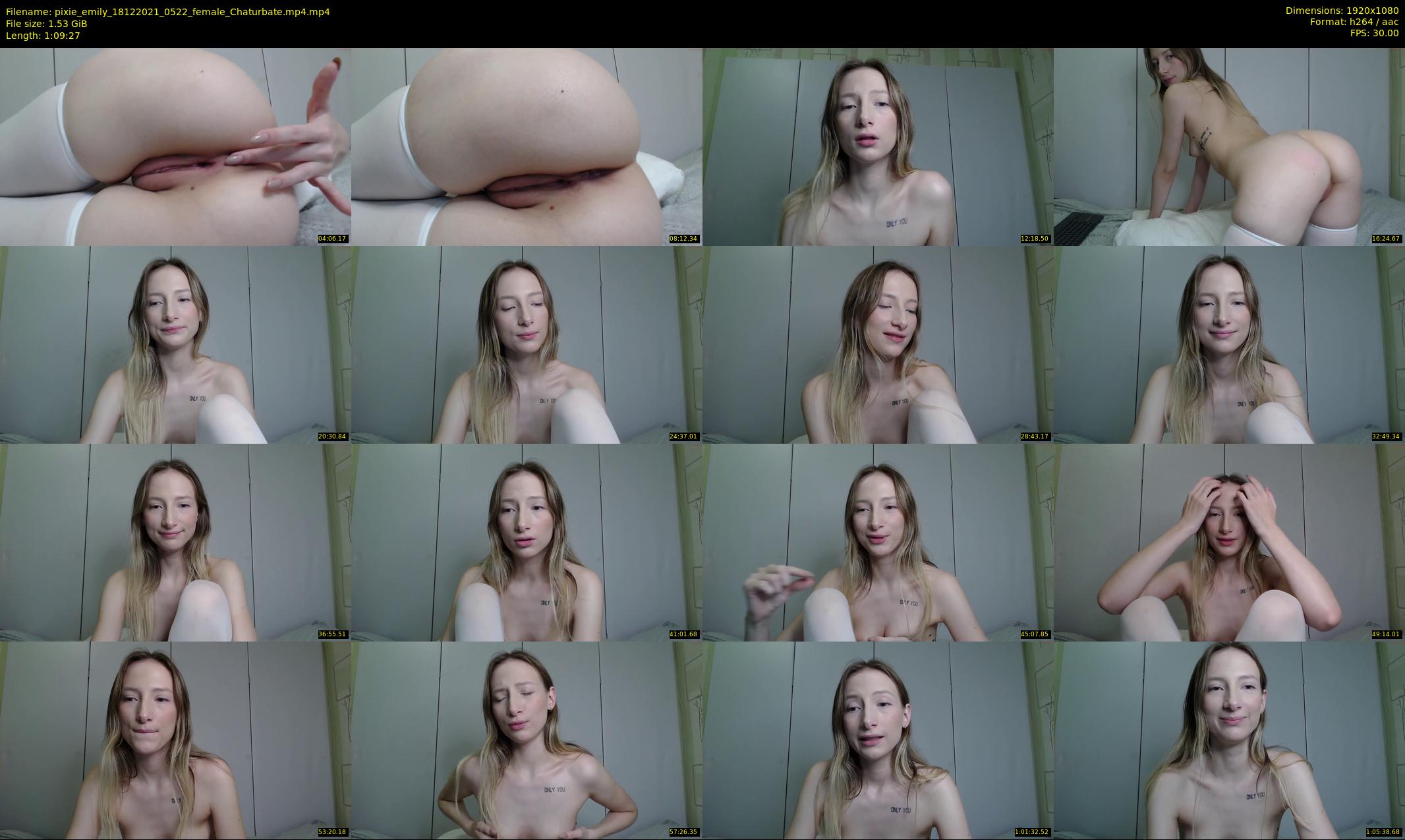 pixie_emily — 70 minute Chaturbate female cam show recording, 1080p, Dec 18, 2021
