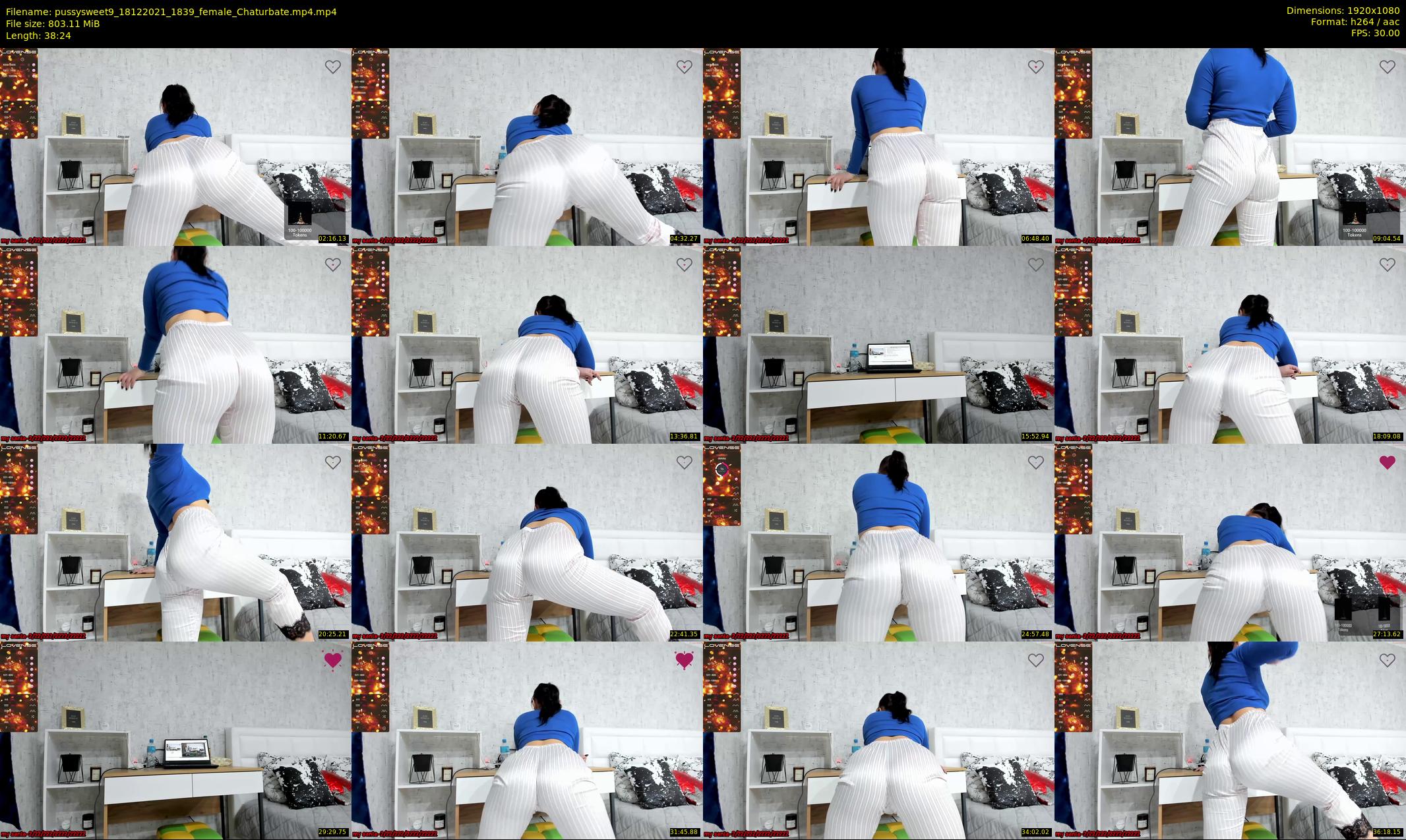 pussysweet9 — 39 minute Chaturbate female cam show recording, 1080p, Dec 18, 2021