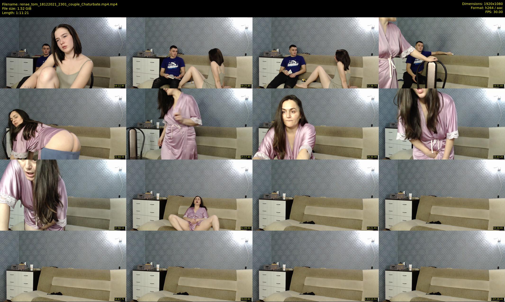 renae_tom — 72 minute Chaturbate couple cam show recording, 1080p, Dec 18, 2021