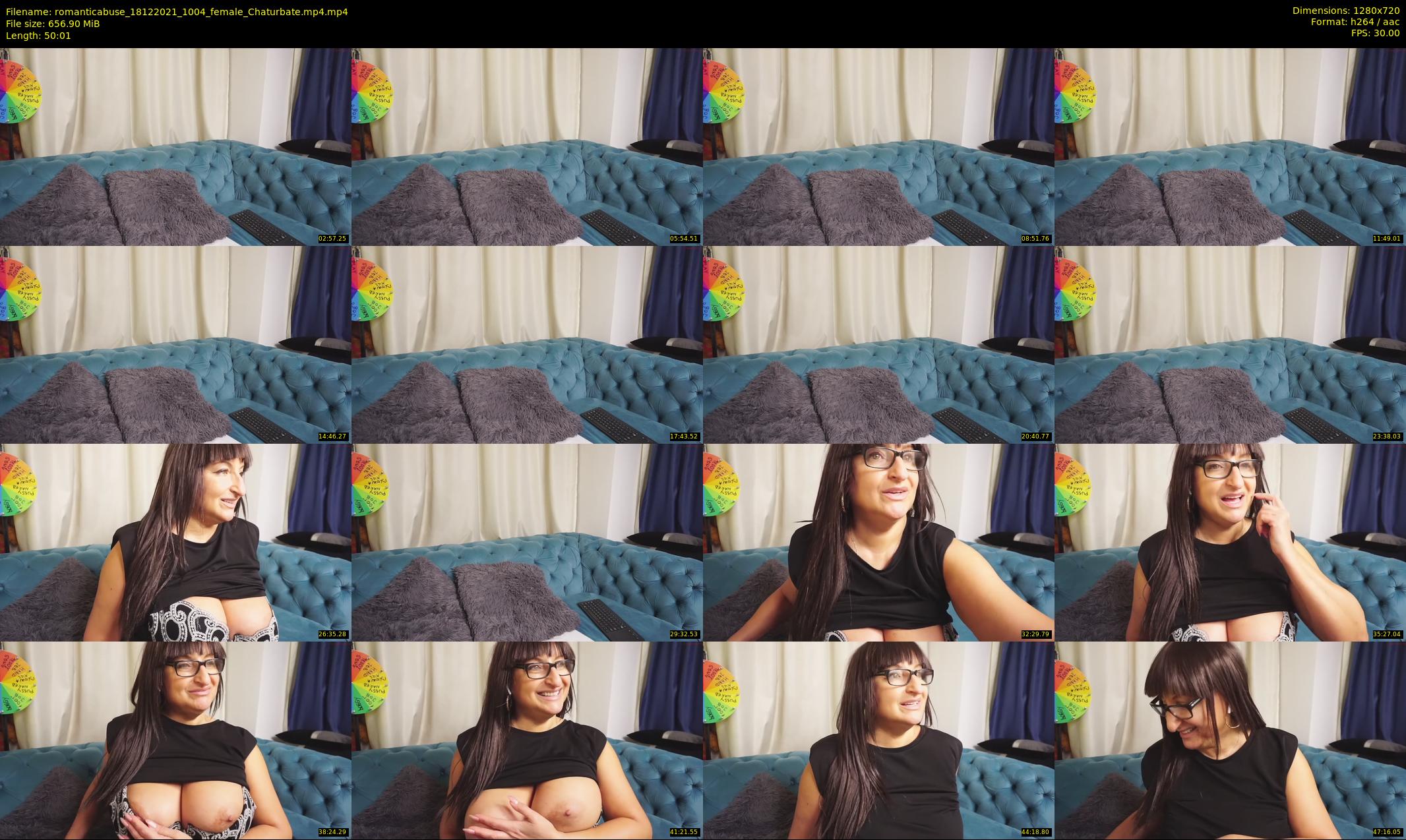 romanticabuse — 51 minute Chaturbate female cam show recording, 720p, Dec 18, 2021