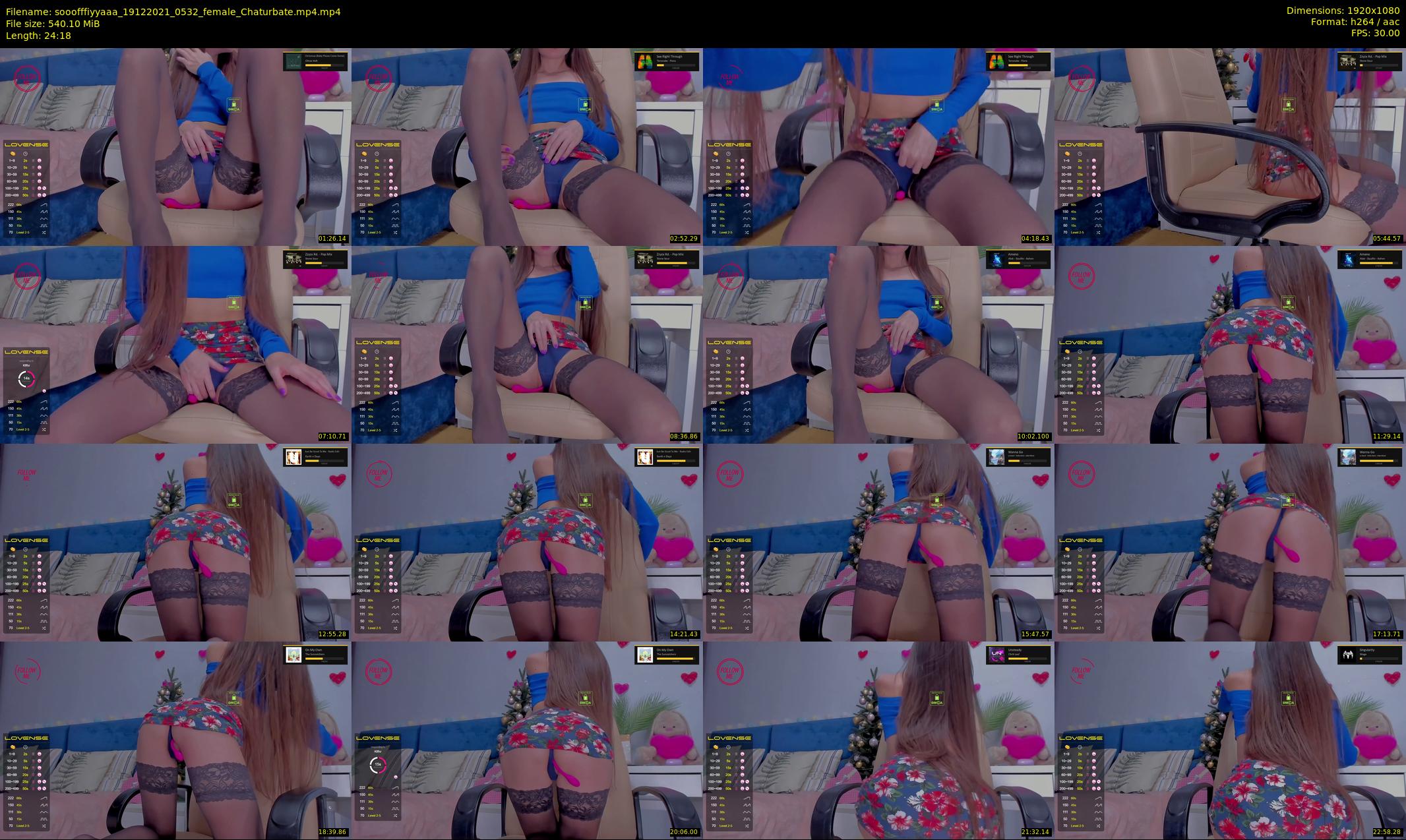 sooofffiyyaaa — 25 minute Chaturbate female cam show recording, 1080p, Dec 19, 2021