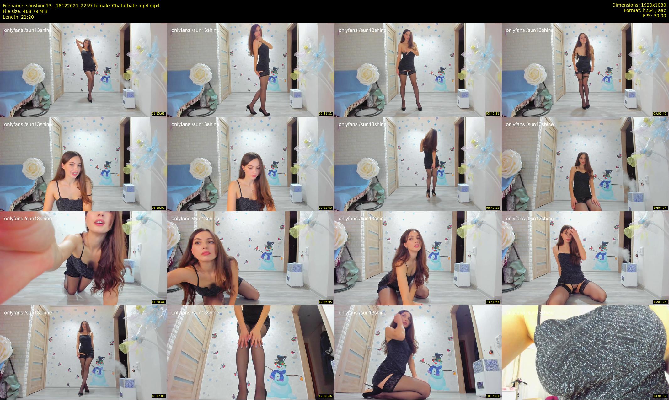 sunshine13_ — 22 minute Chaturbate female cam show recording, 1080p, Dec 18, 2021