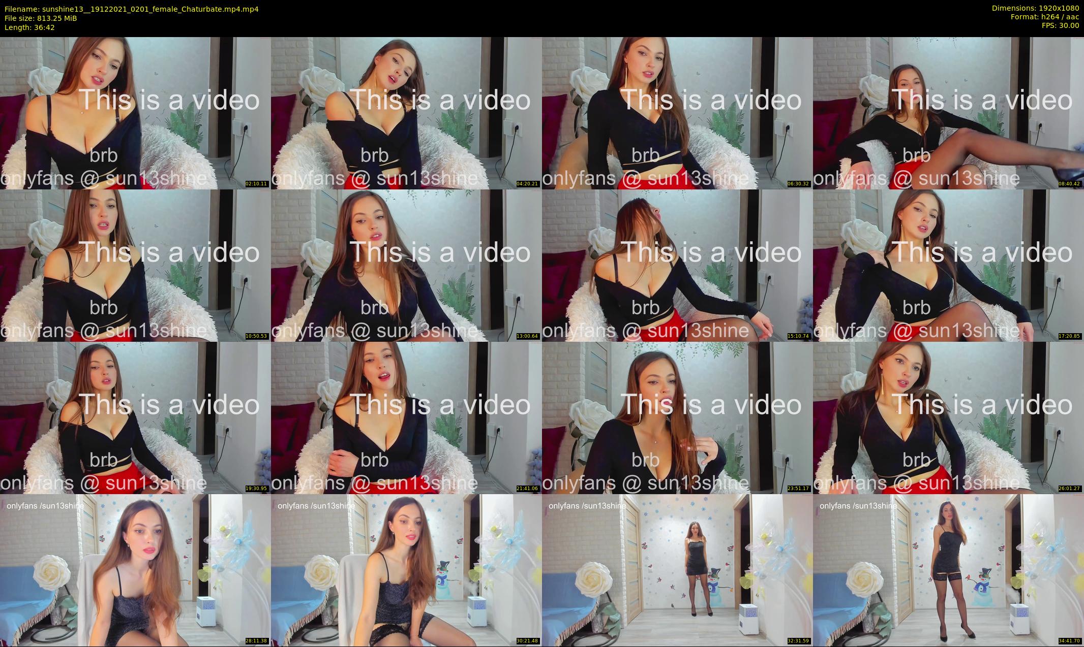 sunshine13_ — 37 minute Chaturbate female cam show recording, 1080p, Dec 19, 2021