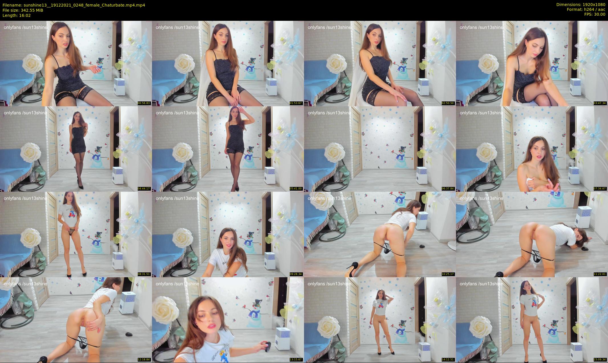 sunshine13_ — 17 minute Chaturbate female cam show recording, 1080p, Dec 19, 2021