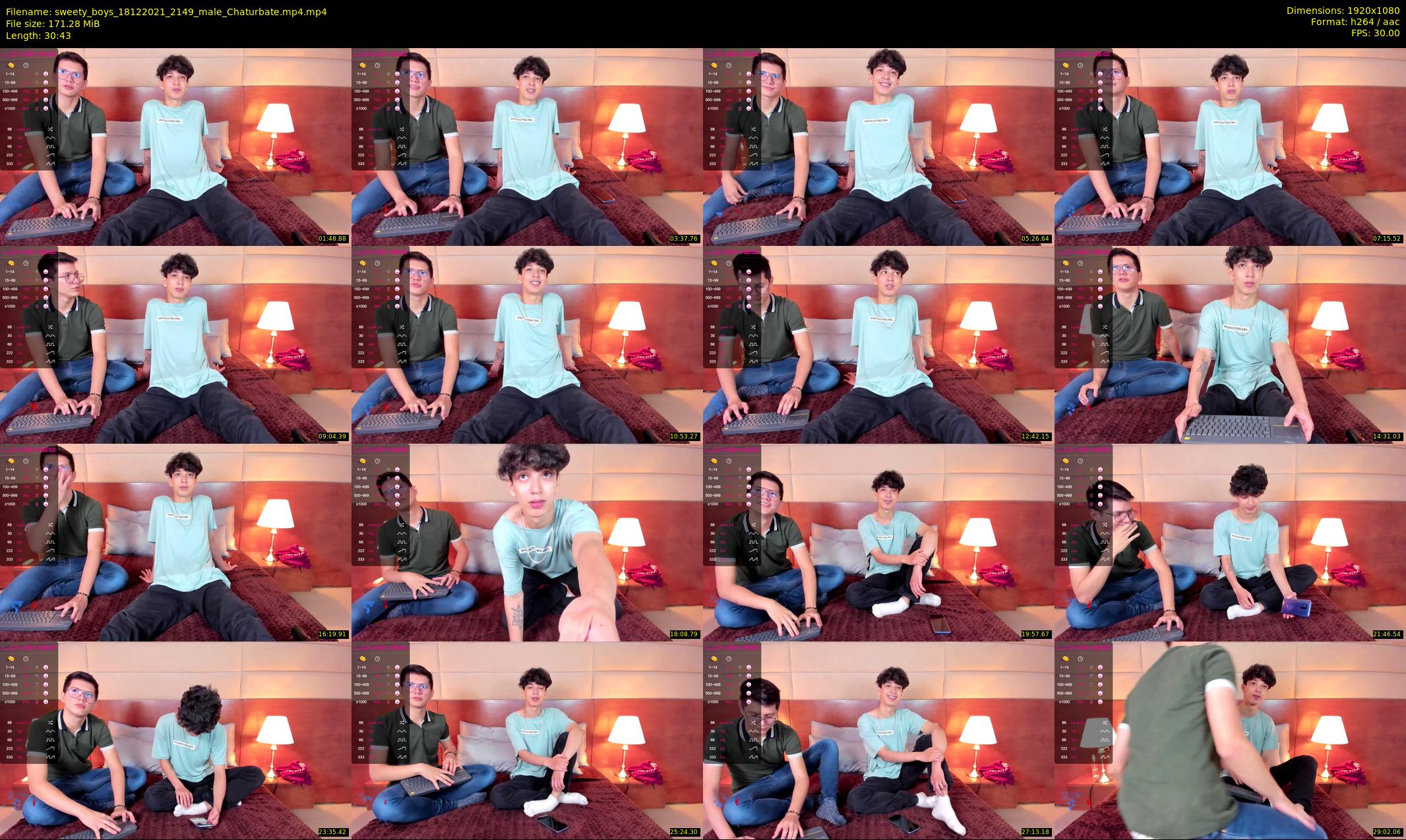 sweety_boys — 31 minute Chaturbate male cam show recording, 1080p, Dec 18, 2021