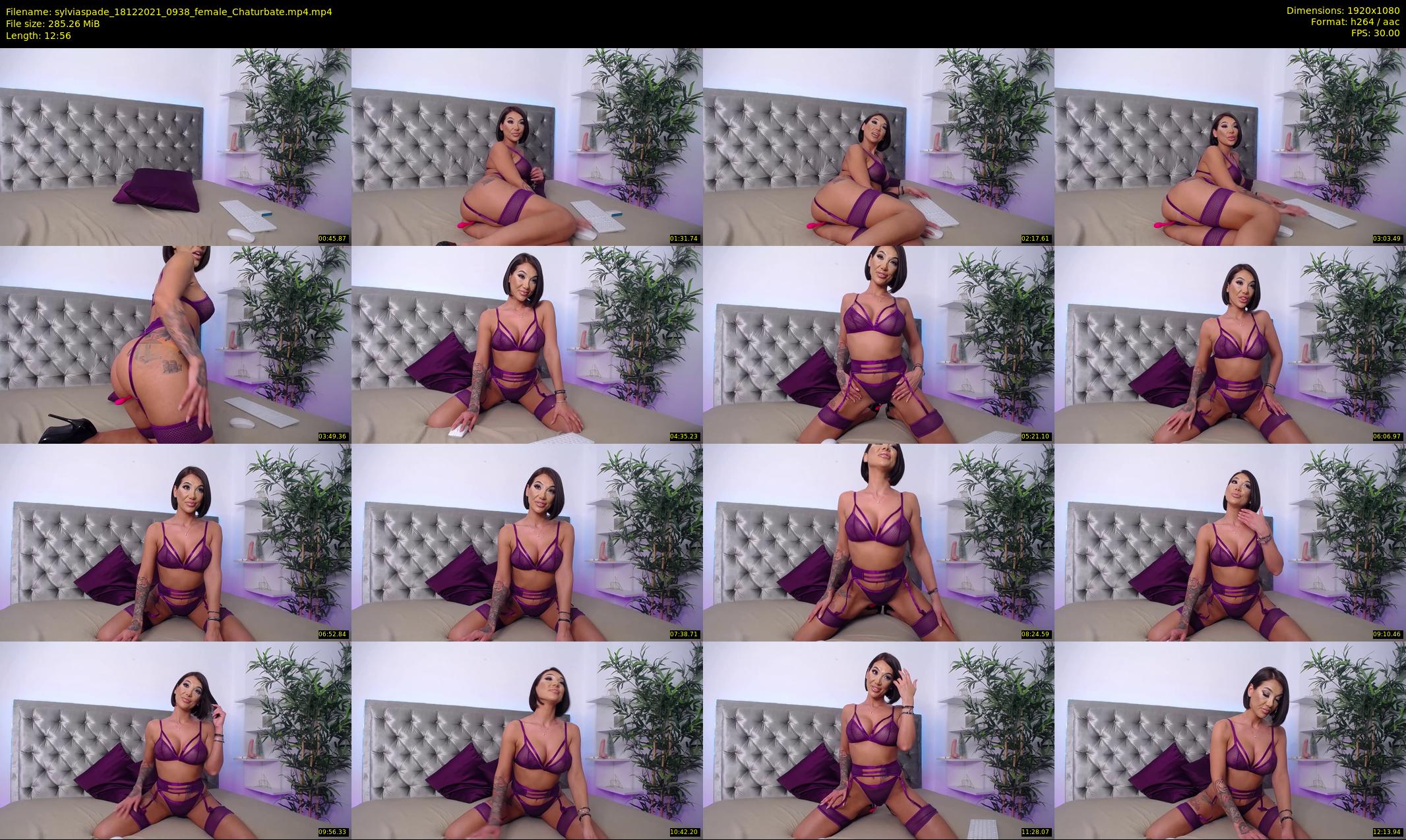 sylviaspade — 13 minute Chaturbate female cam show recording, 1080p, Dec 18, 2021