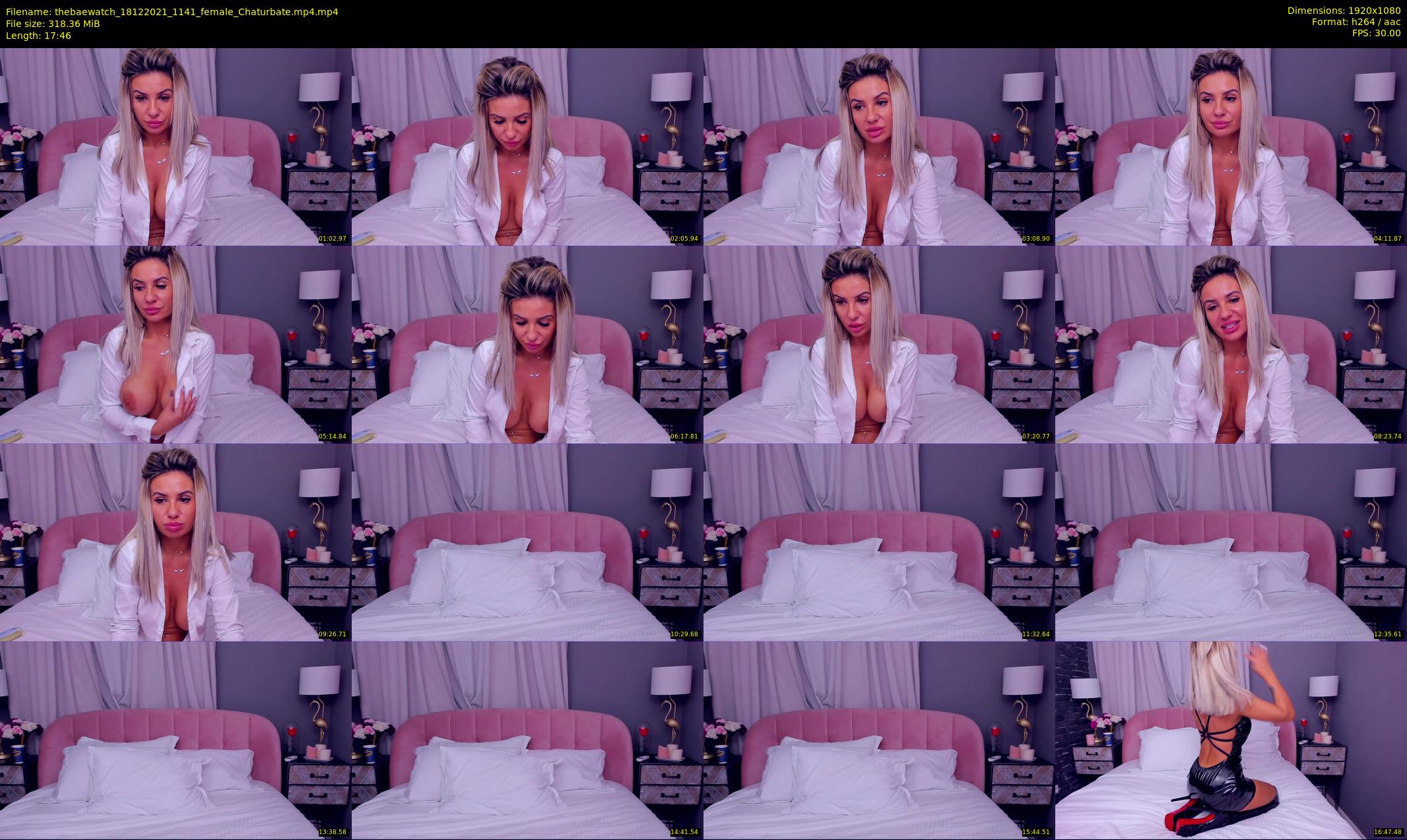 thebaewatch — 18 minute Chaturbate female cam show recording, 1080p, Dec 18, 2021