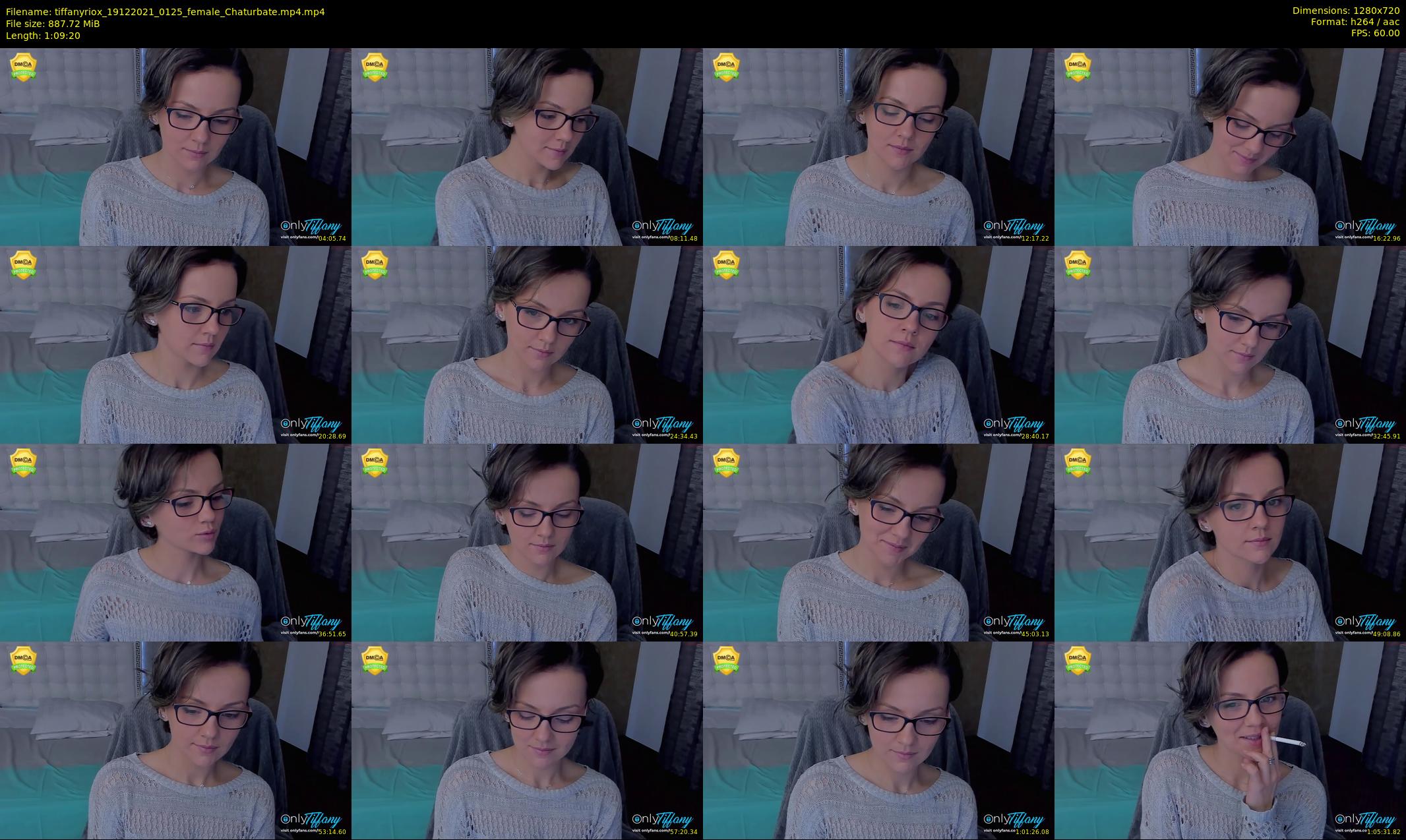 tiffanyriox — 70 minute Chaturbate female cam show recording, 720p, Dec 19, 2021