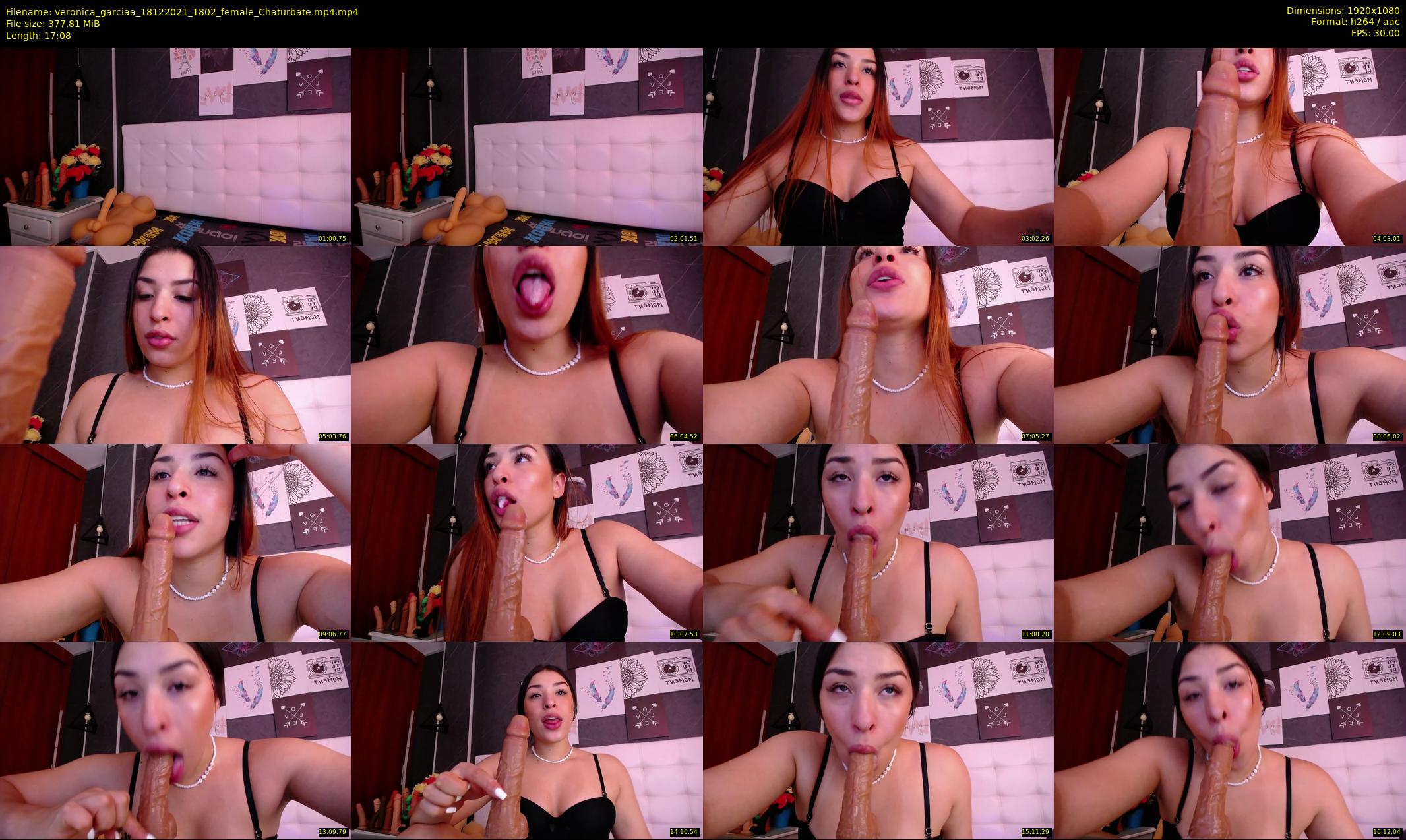veronica_garciaa — 18 minute Chaturbate female cam show recording, 1080p, Dec 18, 2021