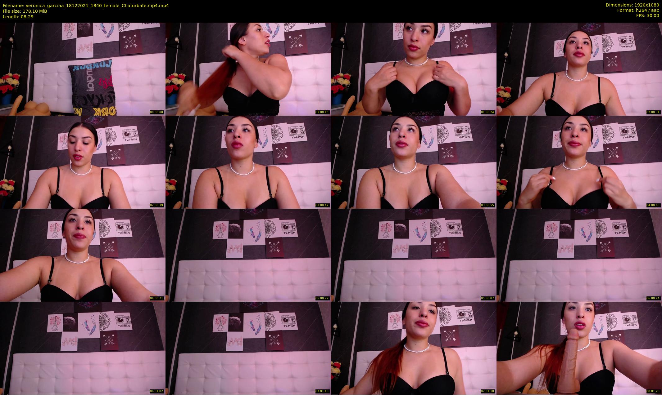 veronica_garciaa — 9 minute Chaturbate female cam show recording, 1080p, Dec 18, 2021