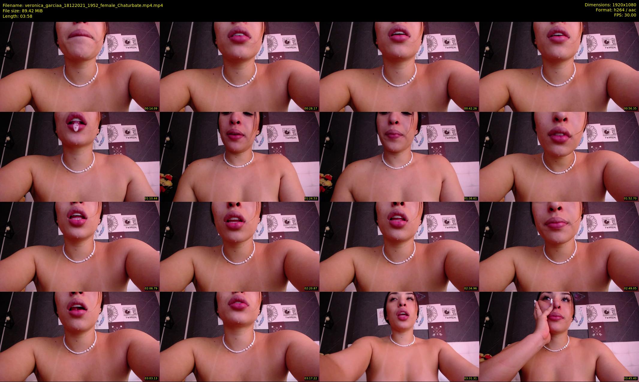 veronica_garciaa — 4 minute Chaturbate female cam show recording, 1080p, Dec 18, 2021