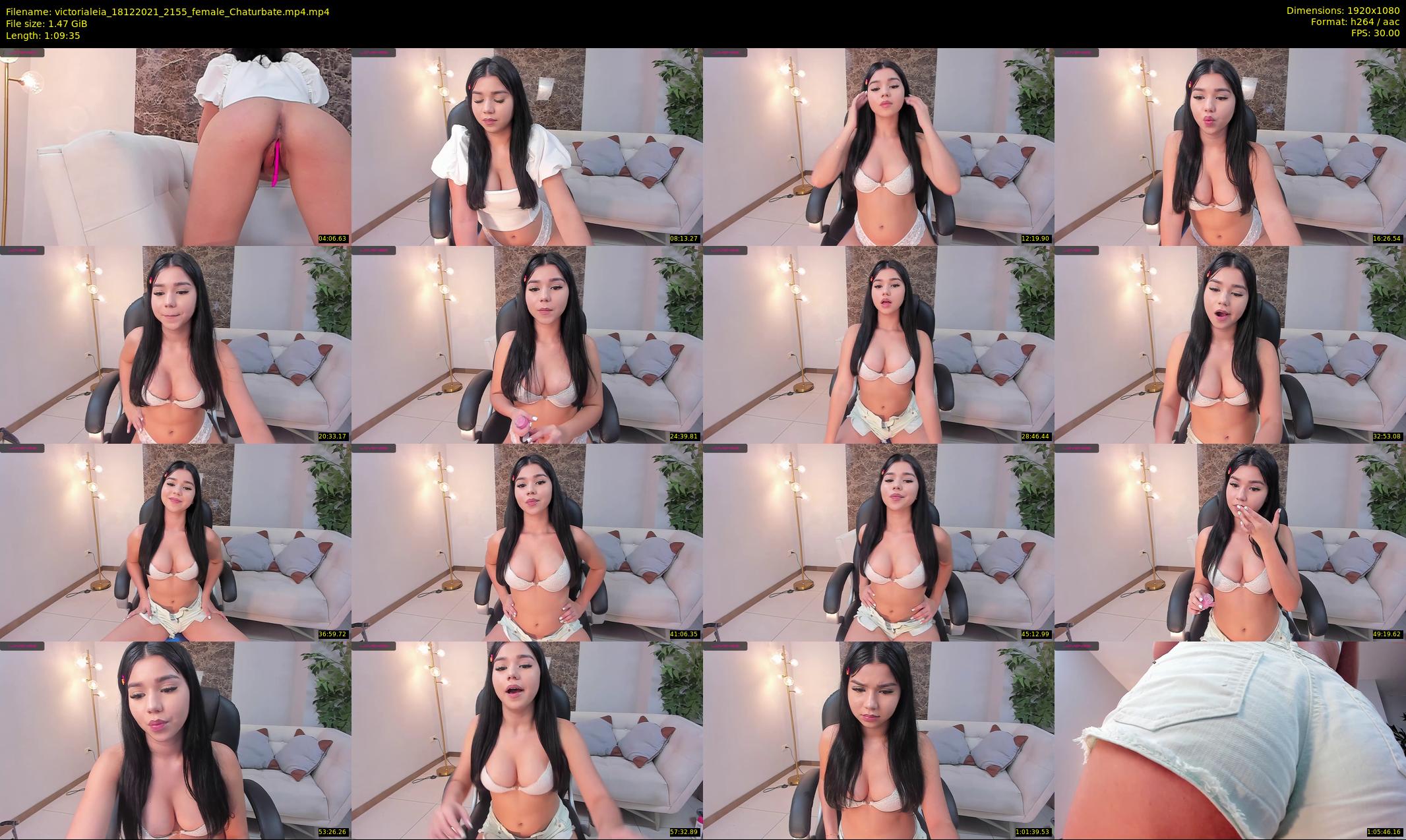 victorialeia — 70 minute Chaturbate female cam show recording, 1080p, Dec 18, 2021