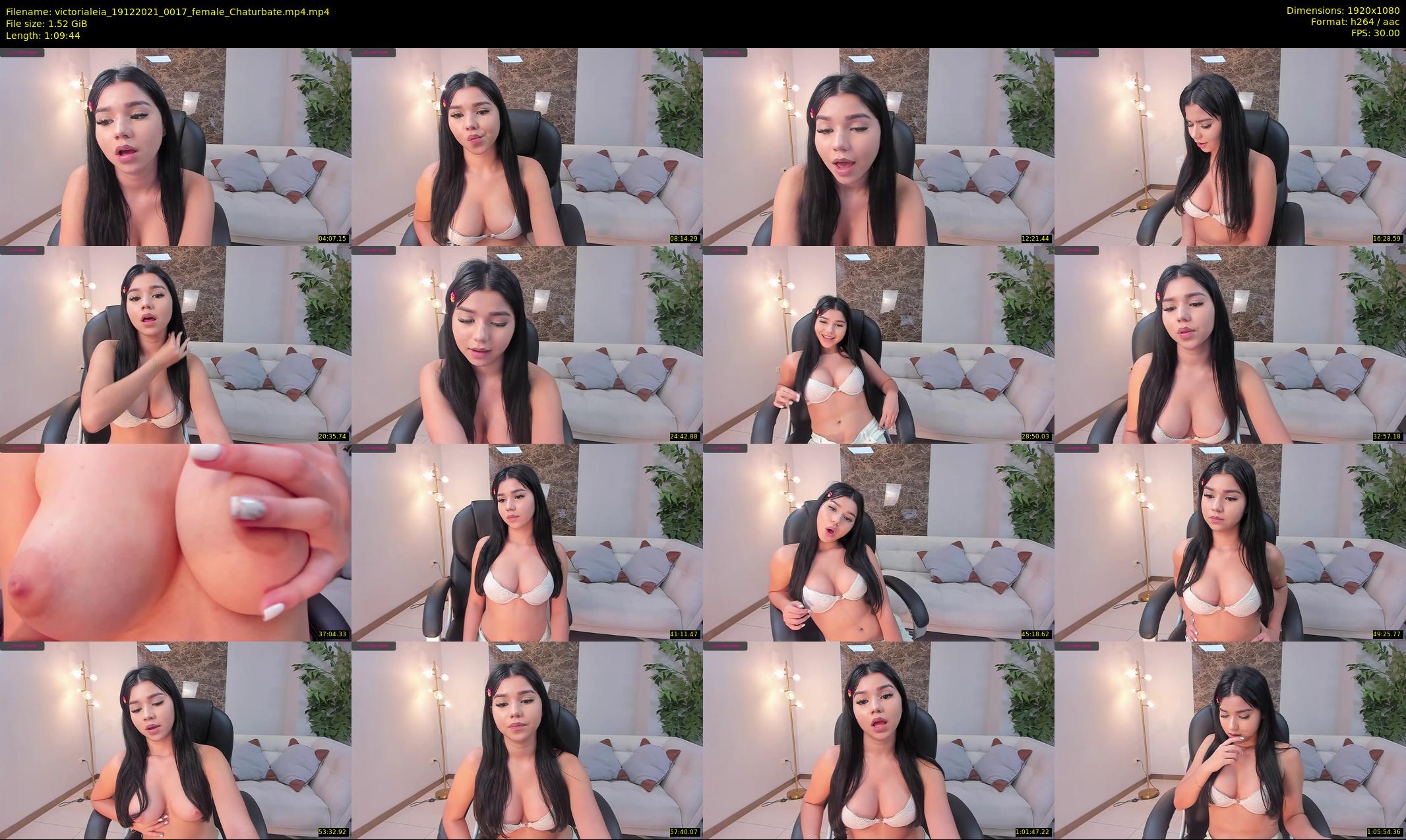 victorialeia — 70 minute Chaturbate female cam show recording, 1080p, Dec 19, 2021