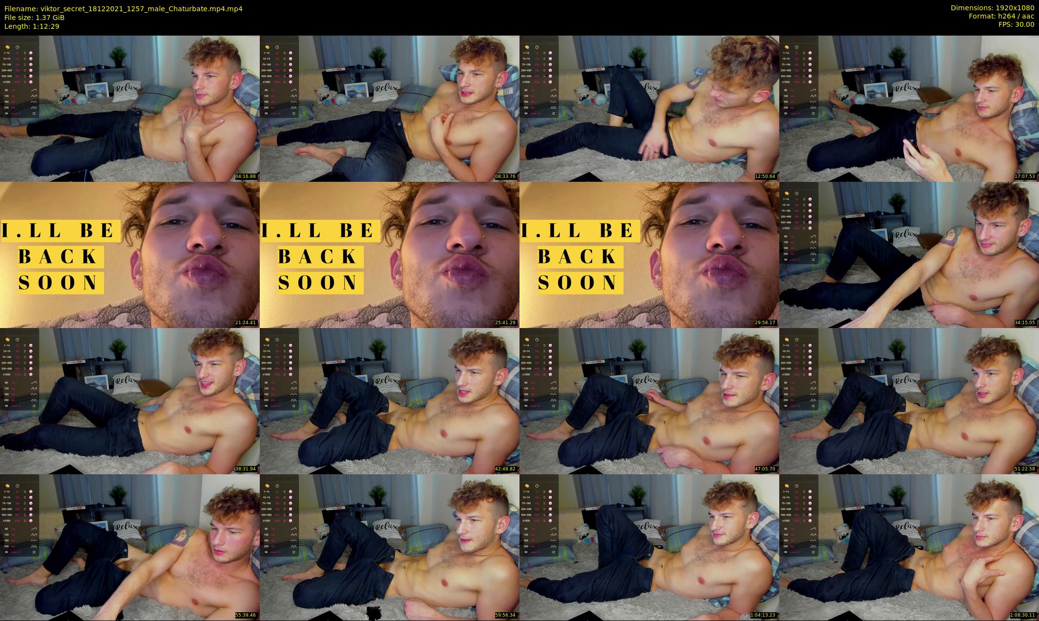 viktor_secret — 73 minute Chaturbate male cam show recording, 1080p, Dec 18, 2021