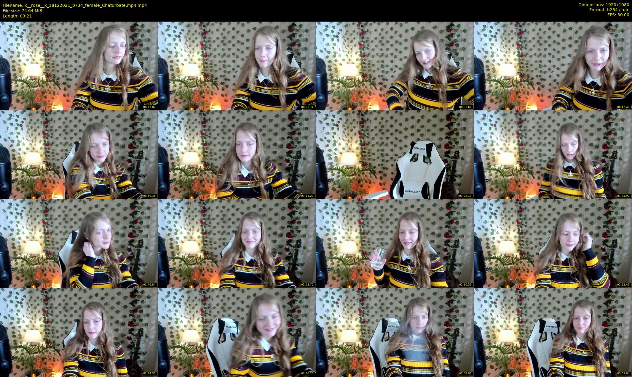 x__rose__x — 4 minute Chaturbate female cam show recording, 1080p, Dec 18, 2021