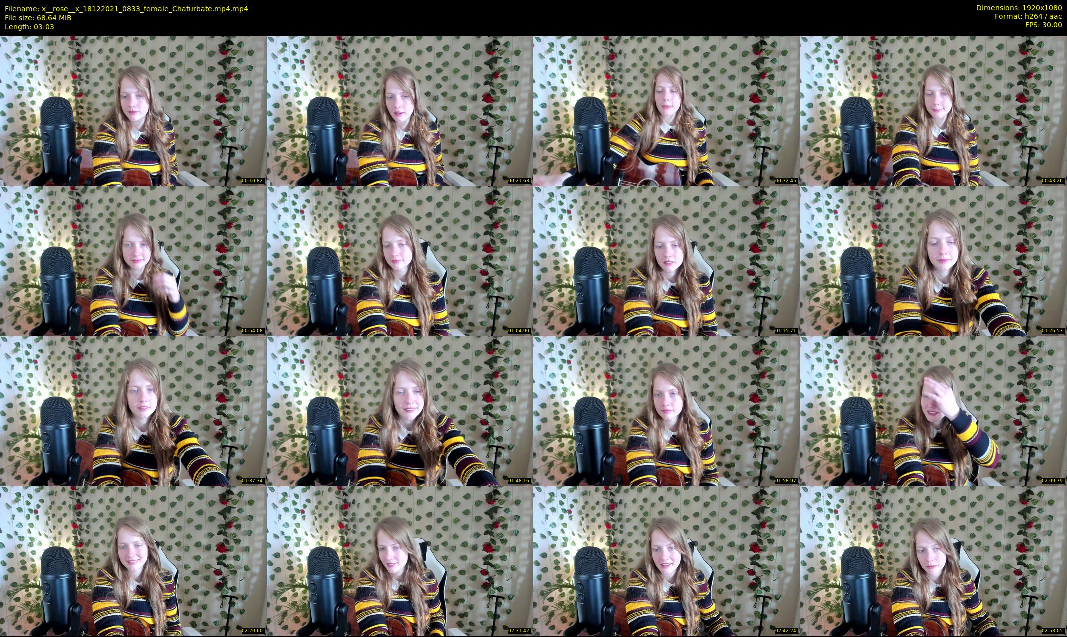 x__rose__x — 4 minute Chaturbate female cam show recording, 1080p, Dec 18, 2021