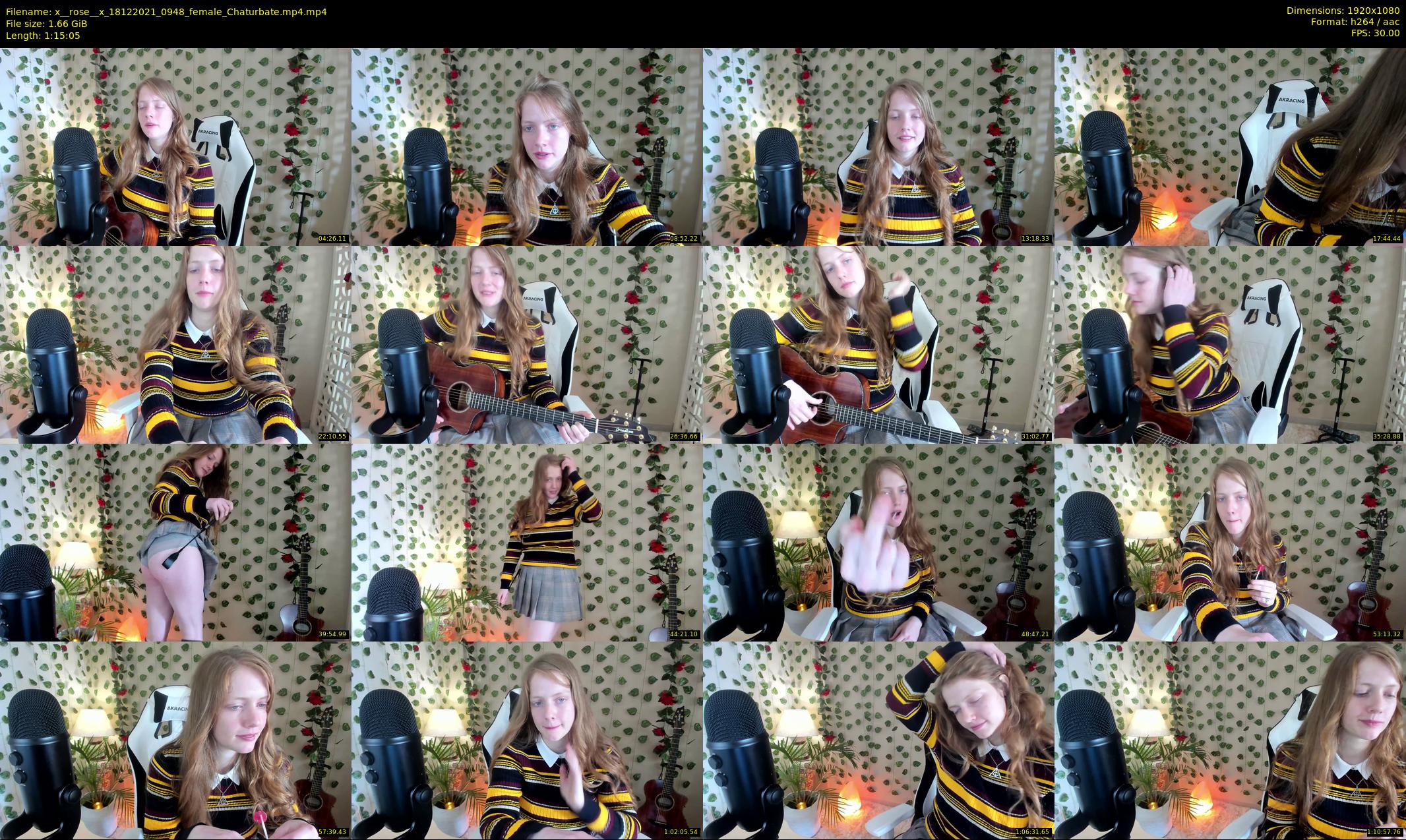 x__rose__x — 76 minute Chaturbate female cam show recording, 1080p, Dec 18, 2021