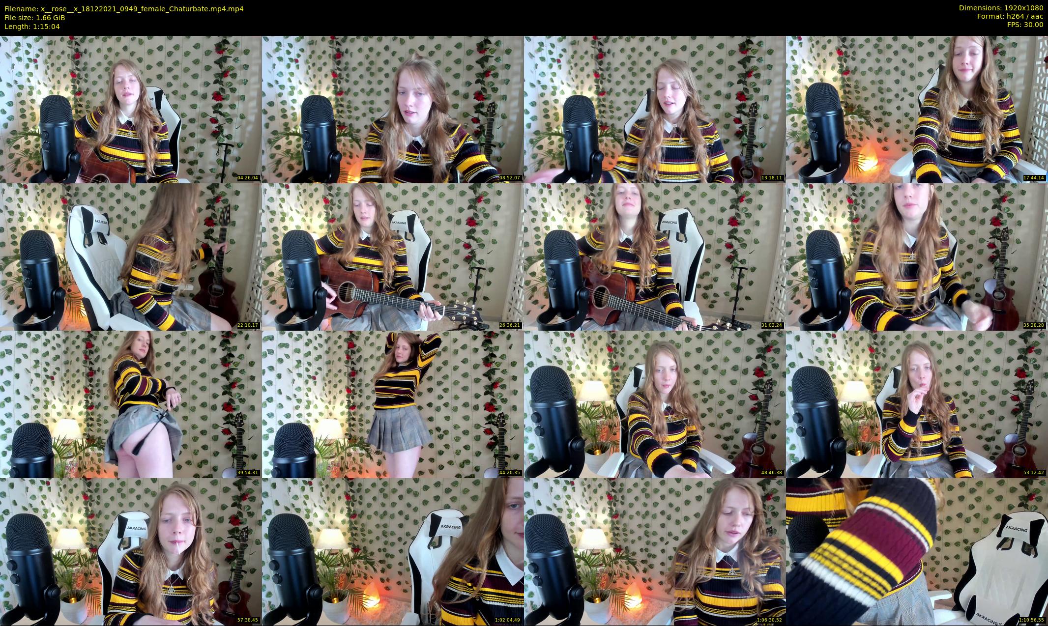x__rose__x — 76 minute Chaturbate female cam show recording, 1080p, Dec 18, 2021