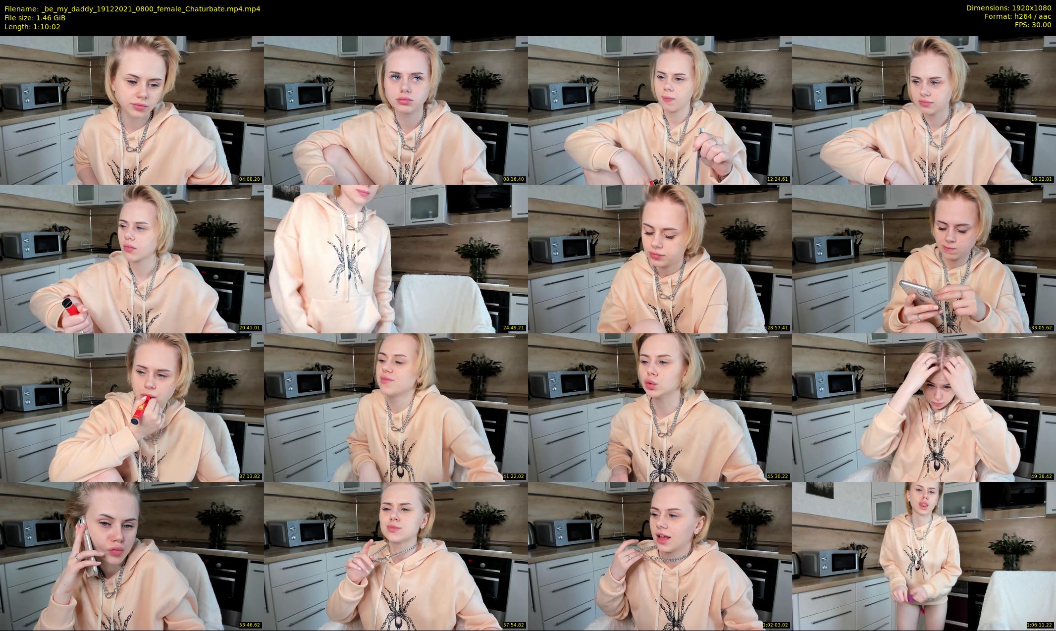 _be_my_daddy — 71 minute Chaturbate female cam show recording, 1080p, Dec 19, 2021