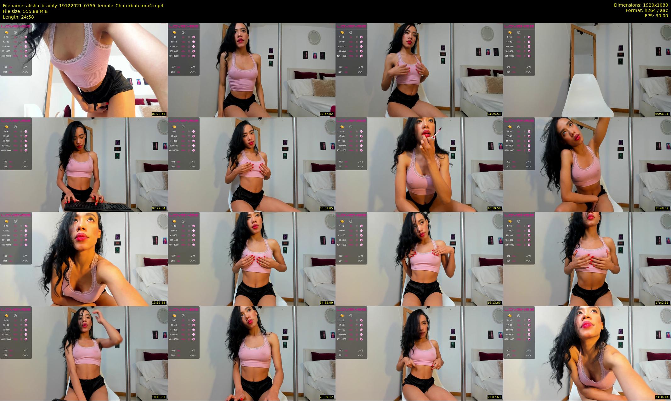 alisha_brainly — 25 minute Chaturbate female cam show recording, 1080p, Dec 19, 2021