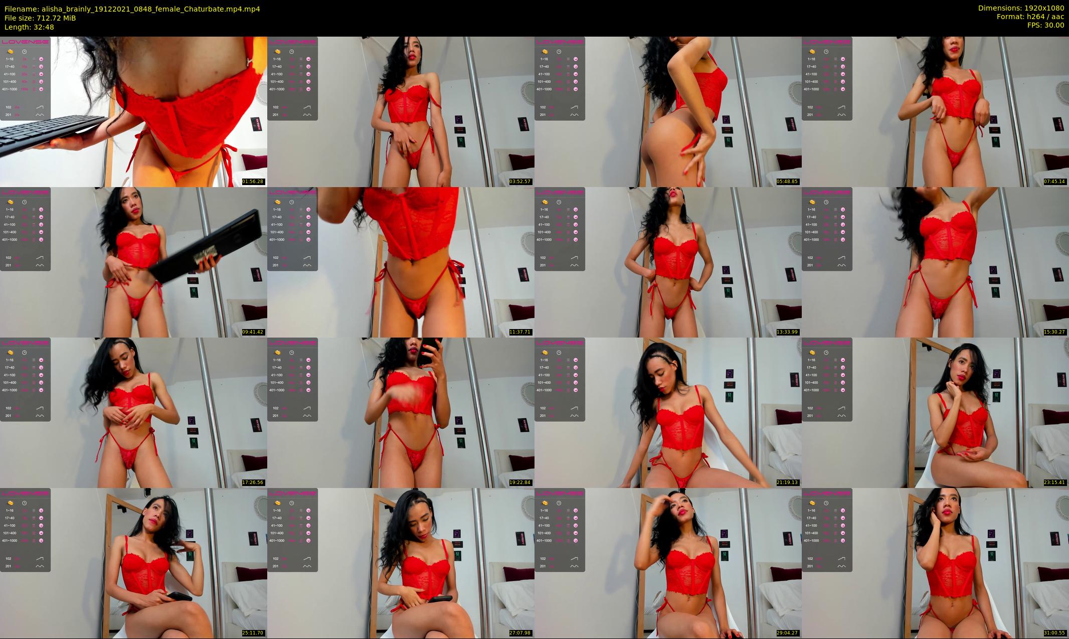 alisha_brainly — 33 minute Chaturbate female cam show recording, 1080p, Dec 19, 2021