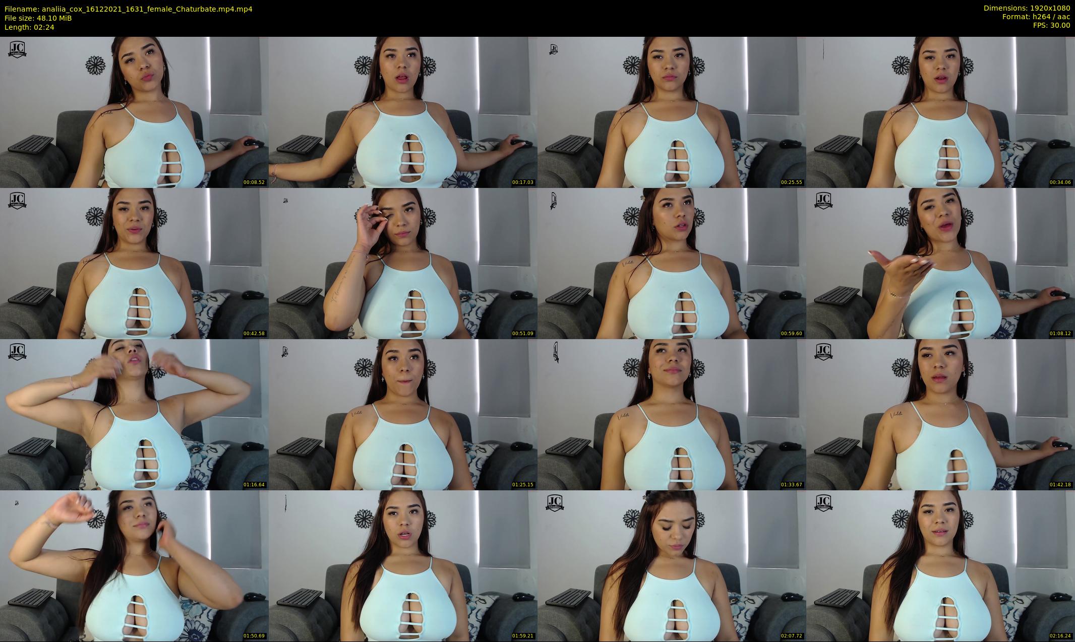 analiia_cox — 3 minute Chaturbate female cam show recording, 1080p, Dec 16, 2021