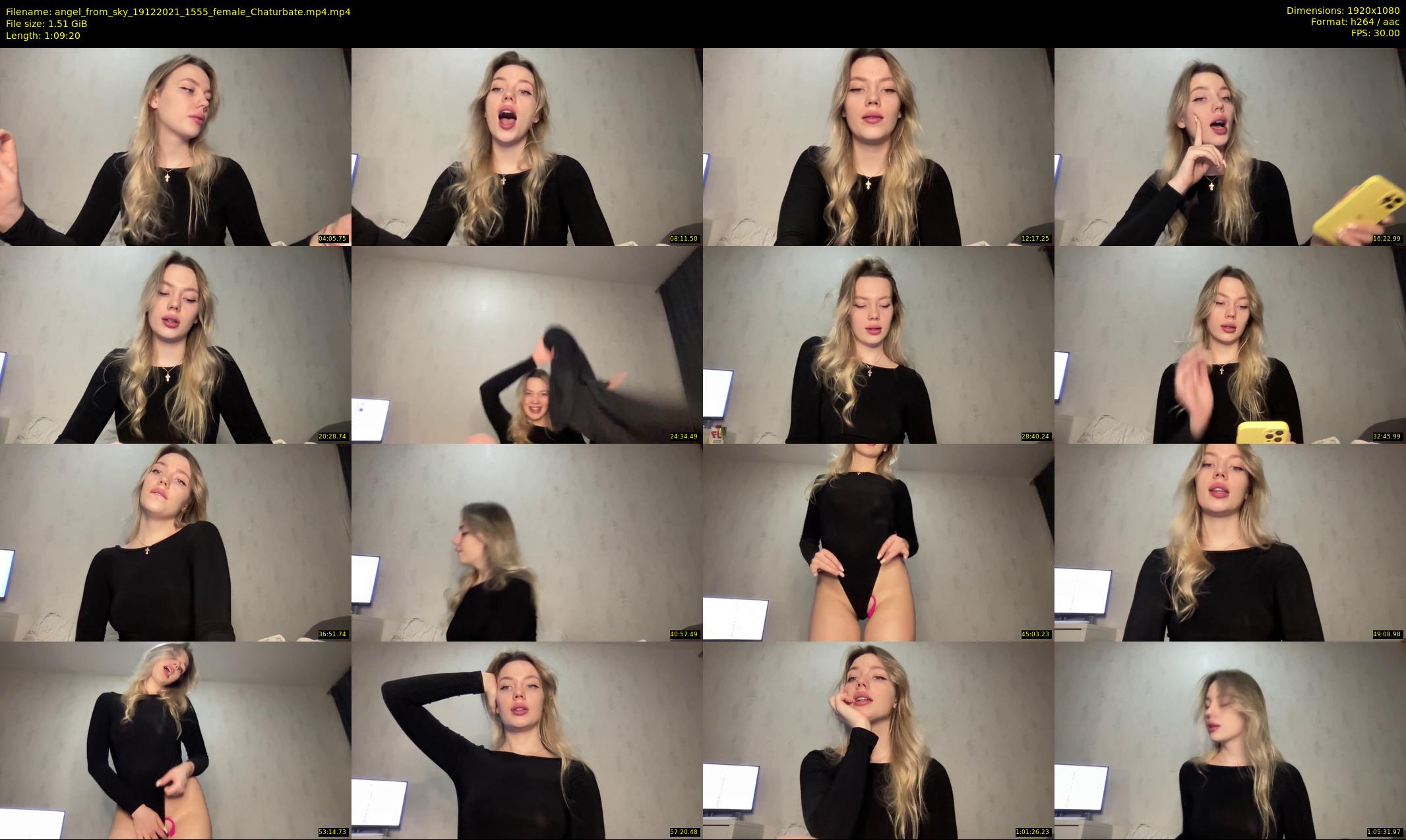angel_from_sky — 70 minute Chaturbate female cam show recording, 1080p, Dec 19, 2021