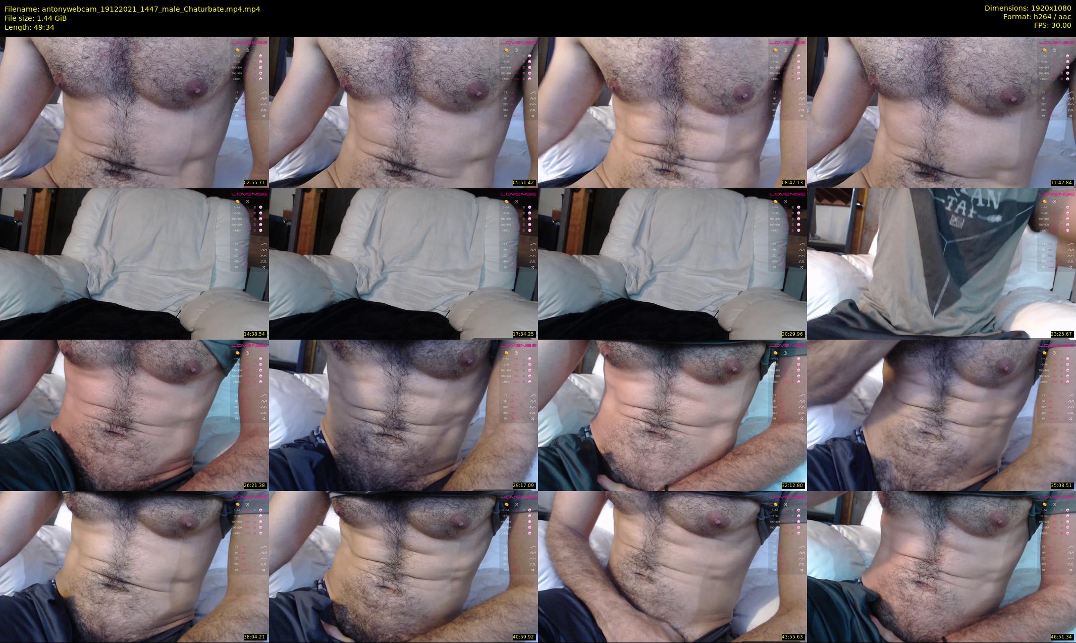 antonywebcam — 50 minute Chaturbate male cam show recording, 1080p, Dec 19, 2021