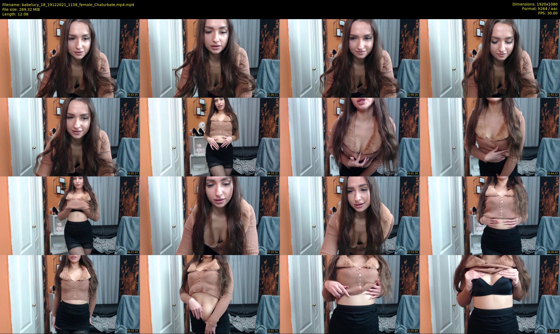 babelucy_18 — 13 minute Chaturbate female cam show recording, 1080p, Dec 19, 2021