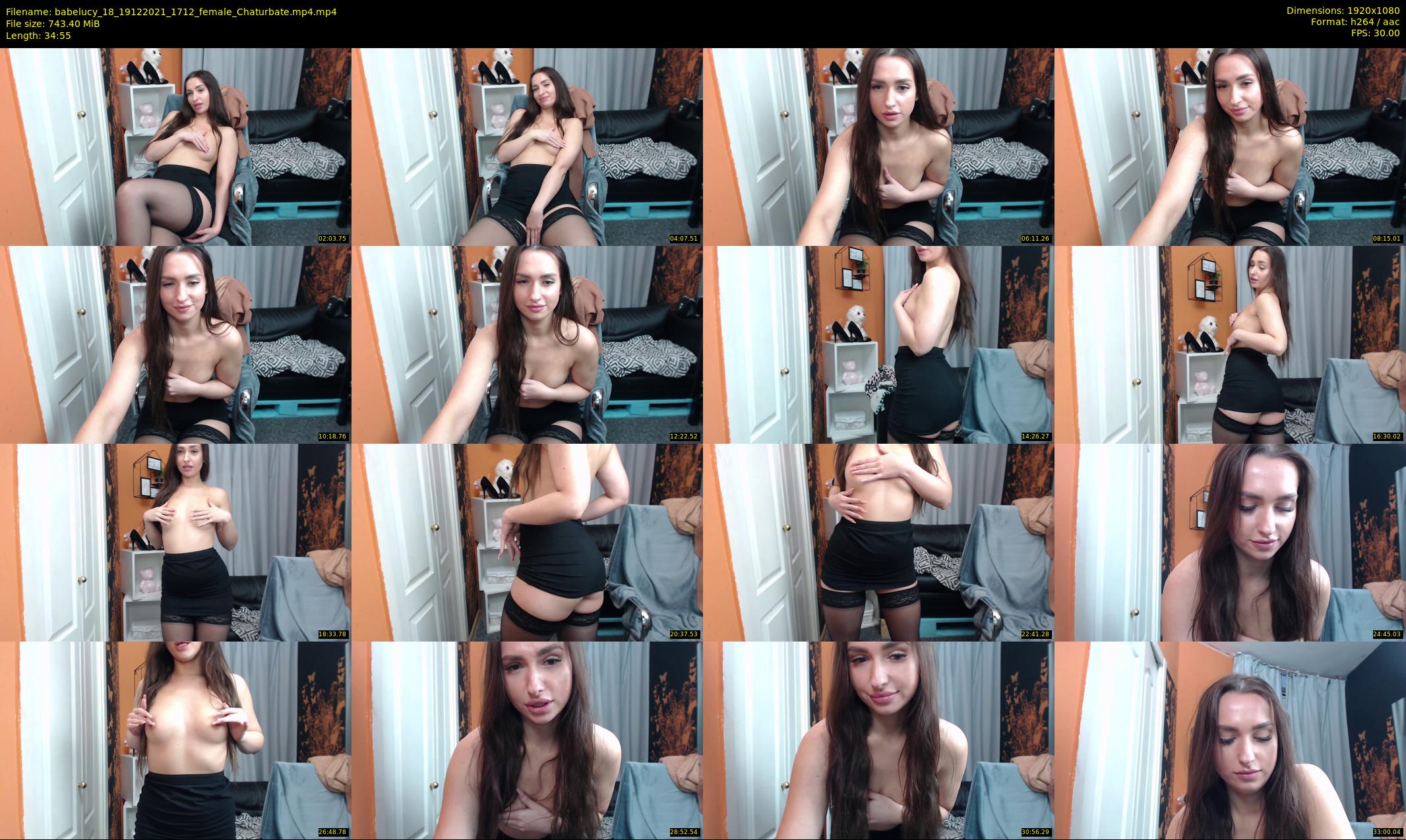 babelucy_18 — 35 minute Chaturbate female cam show recording, 1080p, Dec 19, 2021