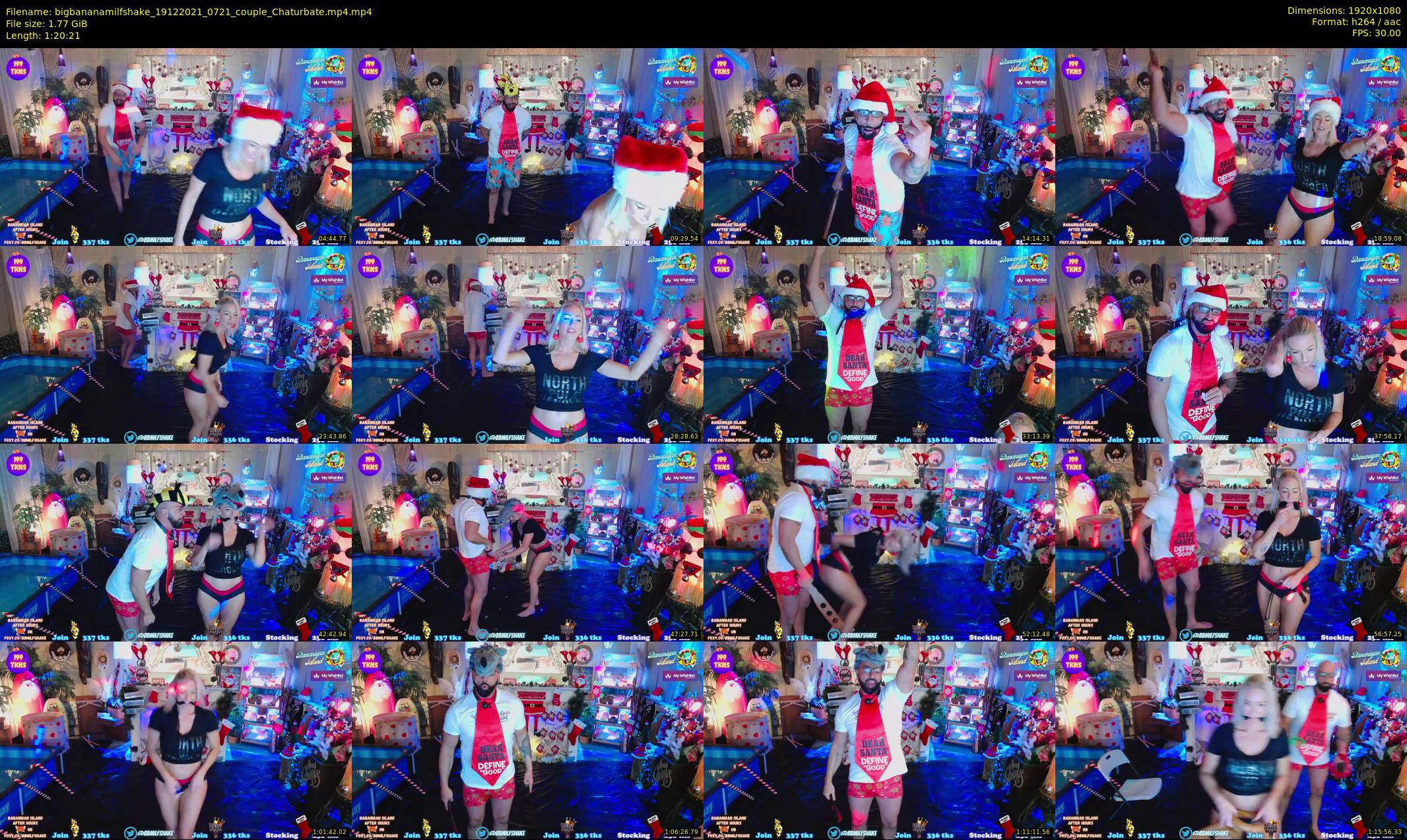 bigbananamilfshake — 81 minute Chaturbate couple cam show recording, 1080p, Dec 19, 2021