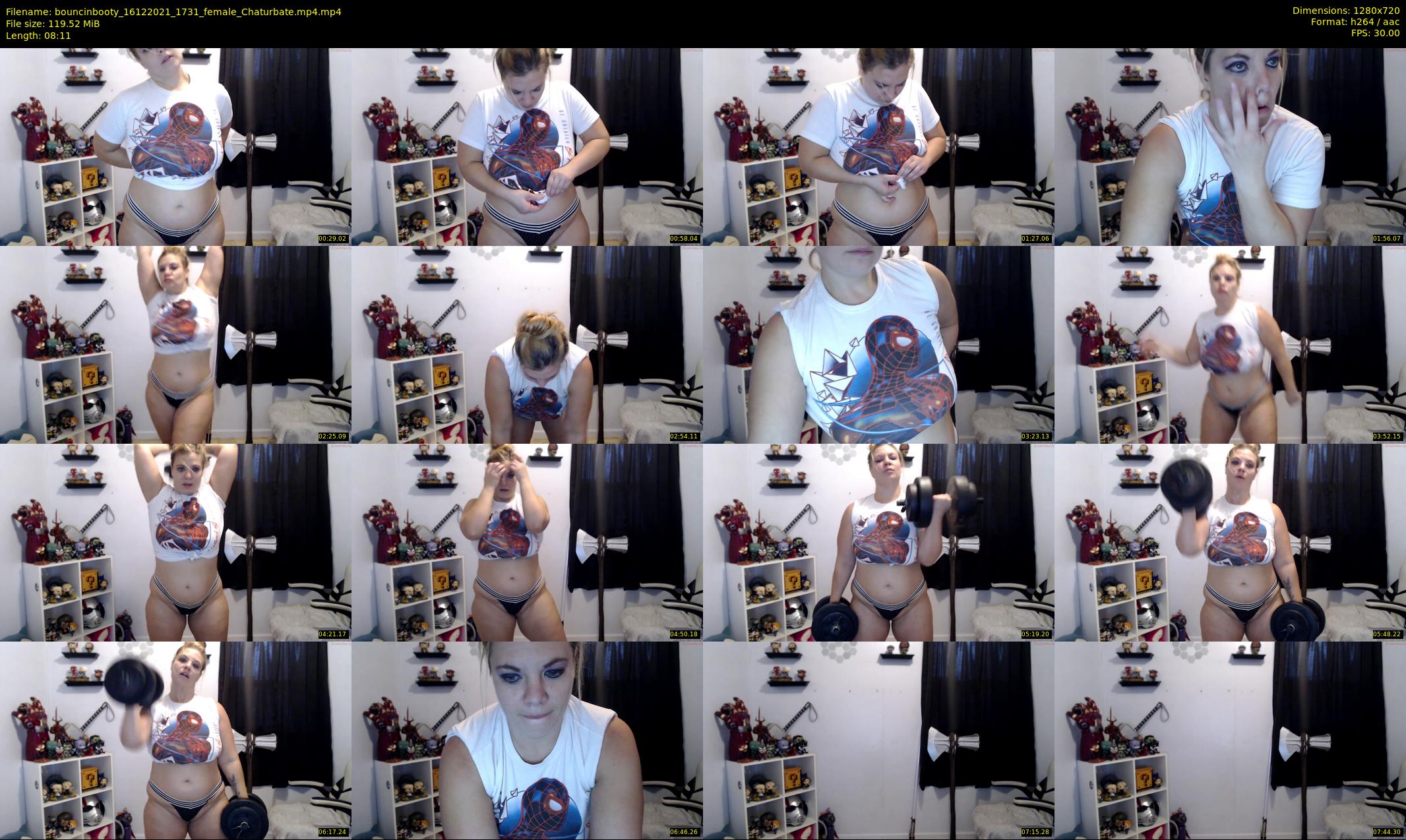 bouncinbooty — 9 minute Chaturbate female cam show recording, 720p, Dec 16, 2021