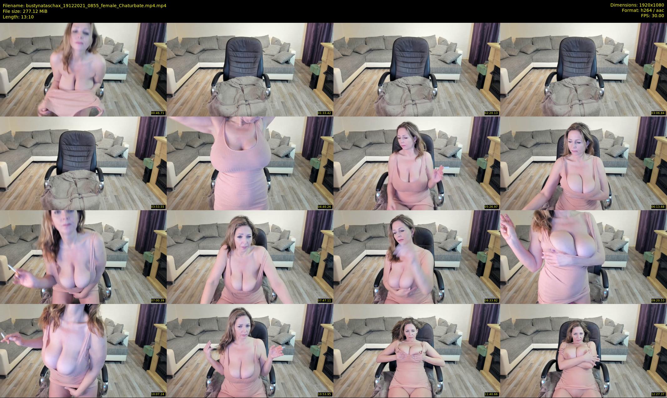 bustynataschax — 14 minute Chaturbate female cam show recording, 1080p, Dec 19, 2021