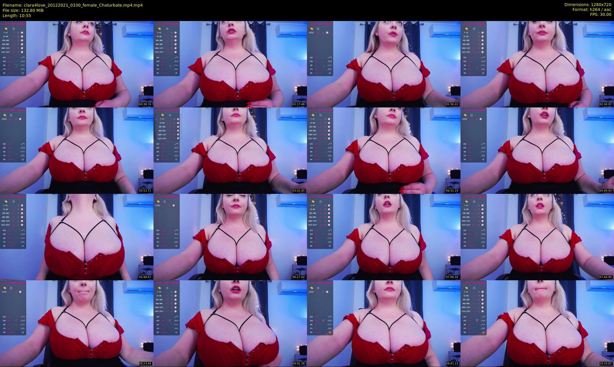 clara4love — 11 minute Chaturbate female cam show recording, 720p, Dec 20, 2021