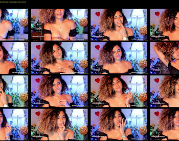 curlydoll1 — 12 minute Chaturbate female cam show recording, 720p, Dec 20, 2021
