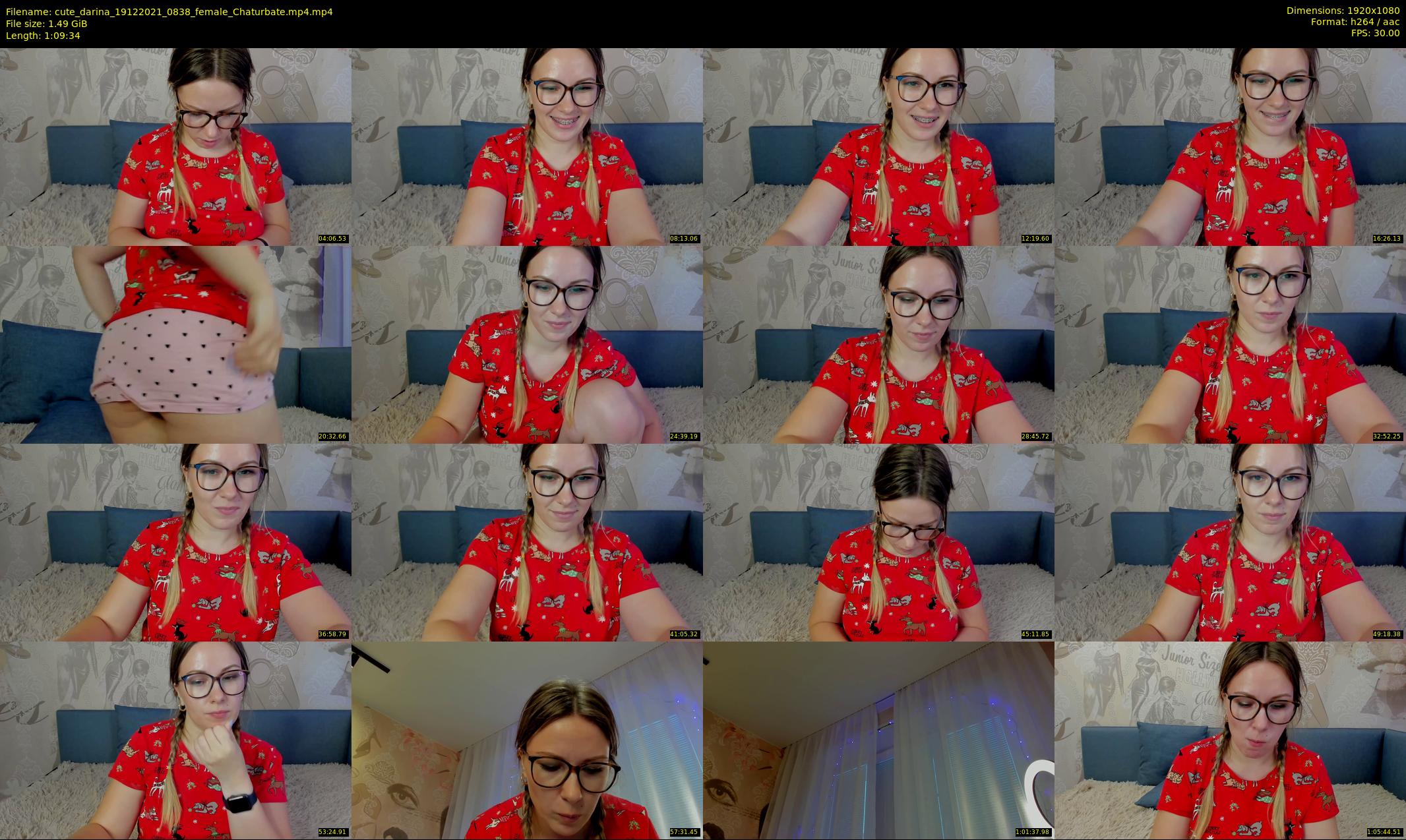 cute_darina — 70 minute Chaturbate female cam show recording, 1080p, Dec 19, 2021