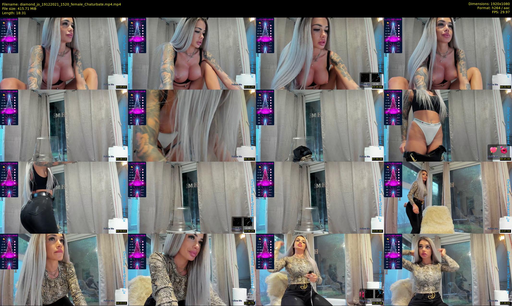 diamond_jo — 19 minute Chaturbate female cam show recording, 1080p, Dec 19, 2021