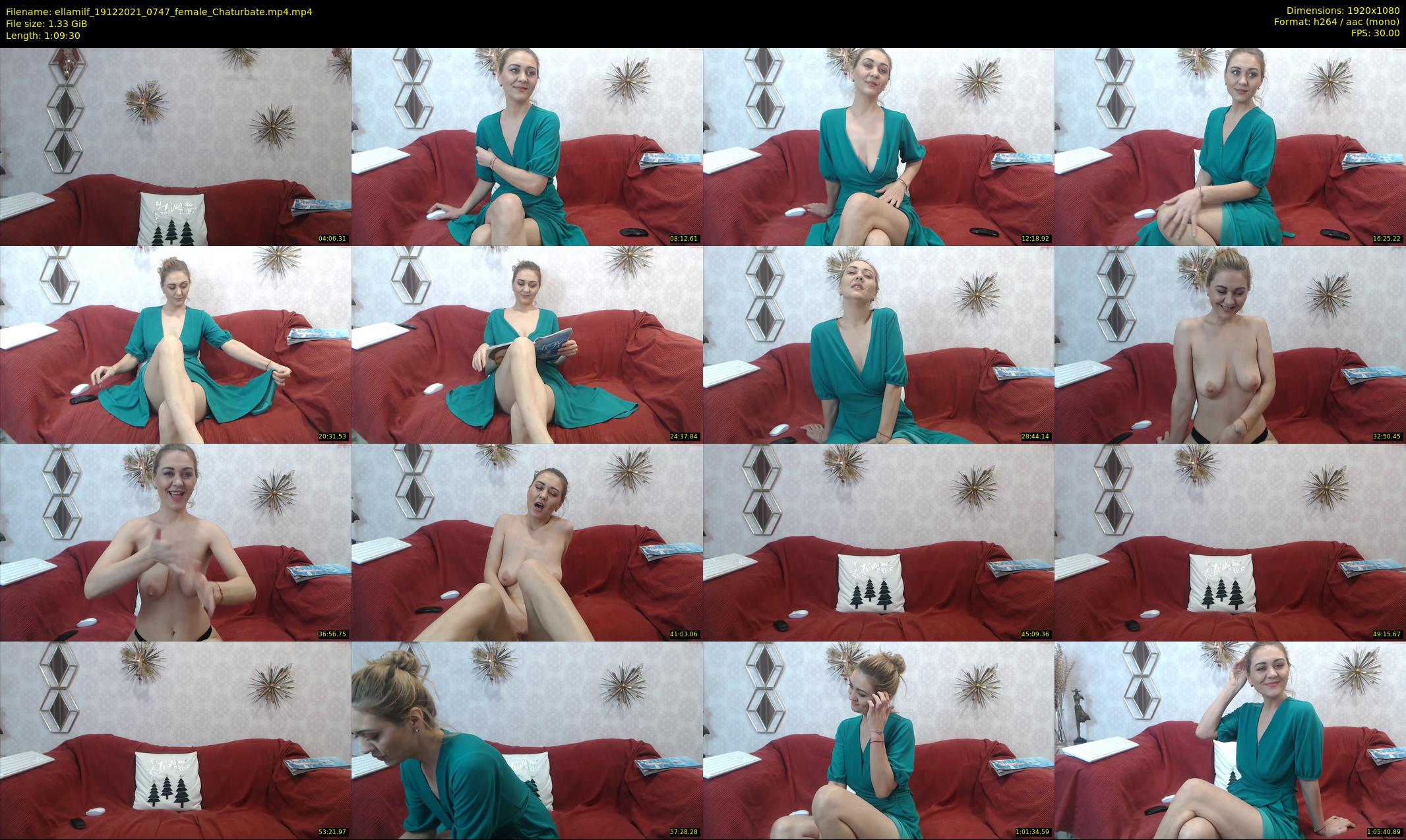ellamilf — 70 minute Chaturbate female cam show recording, 1080p, Dec 19, 2021