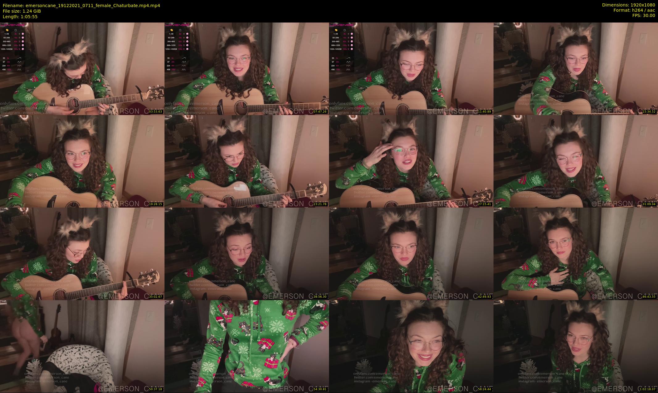 emersoncane — 66 minute Chaturbate female cam show recording, 1080p, Dec 19, 2021