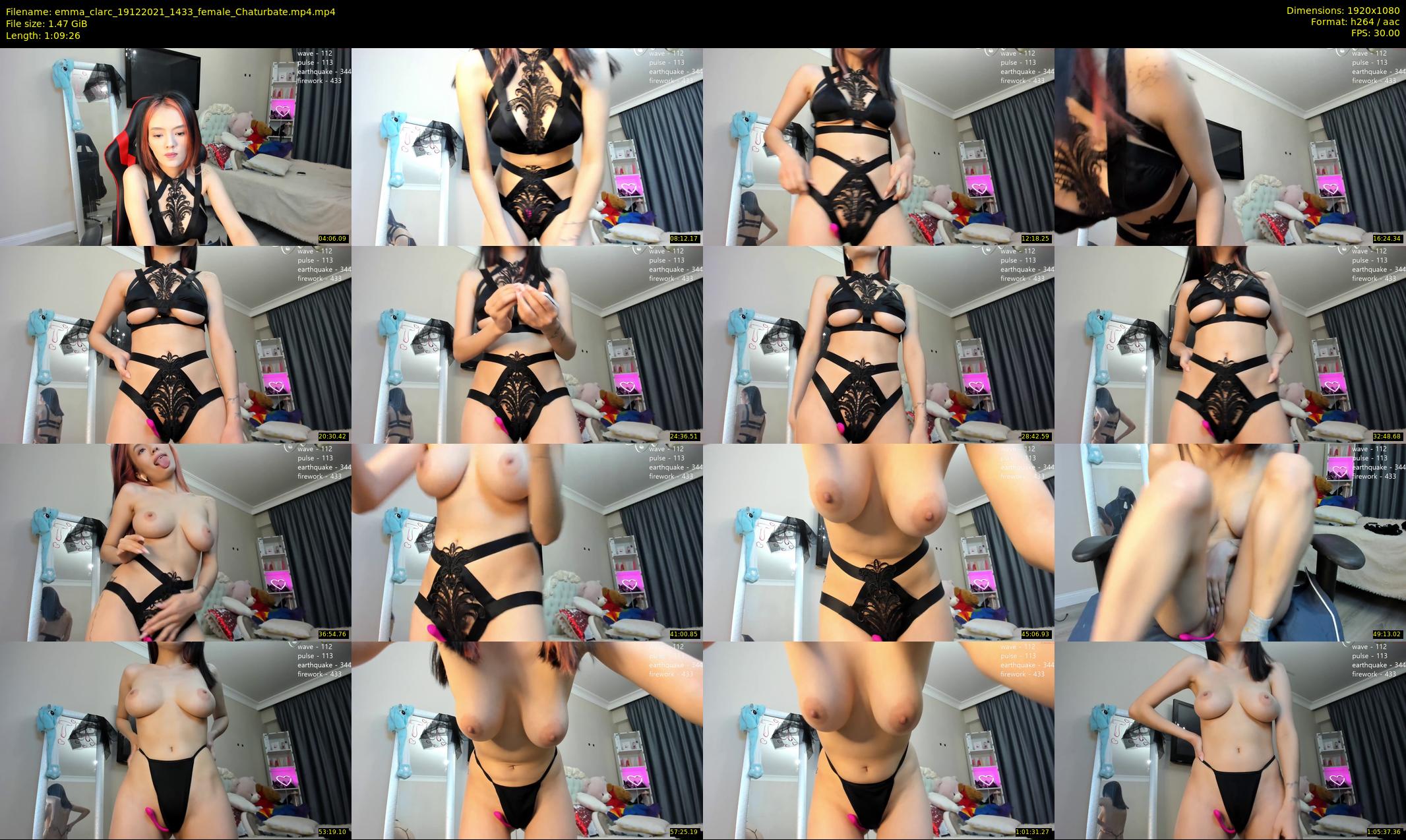 emma_clarc — 70 minute Chaturbate female cam show recording, 1080p, Dec 19, 2021