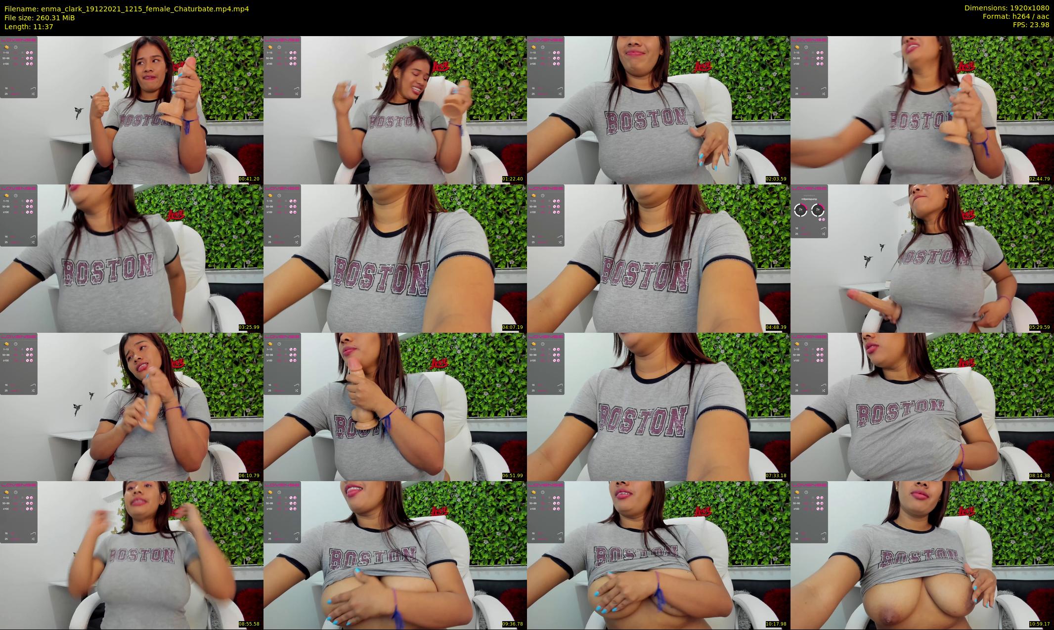 enma_clark — 12 minute Chaturbate female cam show recording, 1080p, Dec 19, 2021
